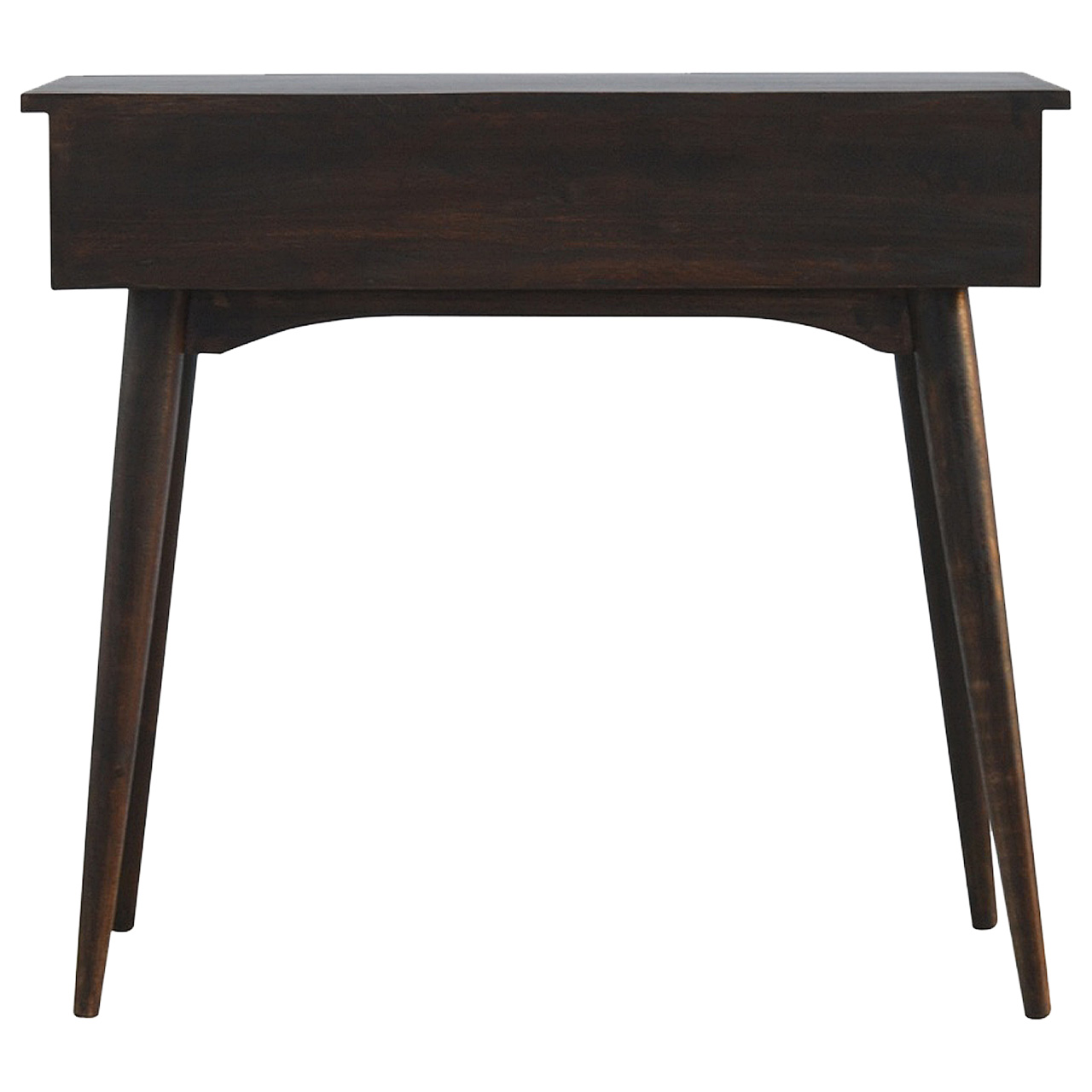 2 Drawer Walnut Hallway Console - Image 9