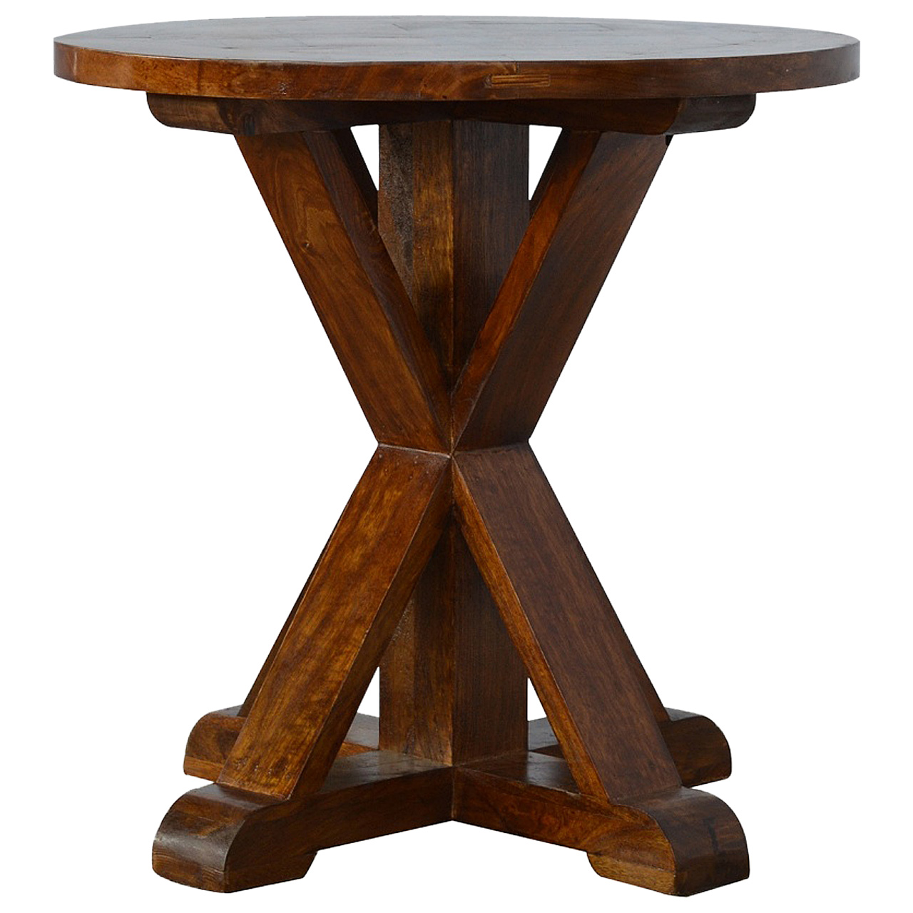 Chestnut Tristle Round Table