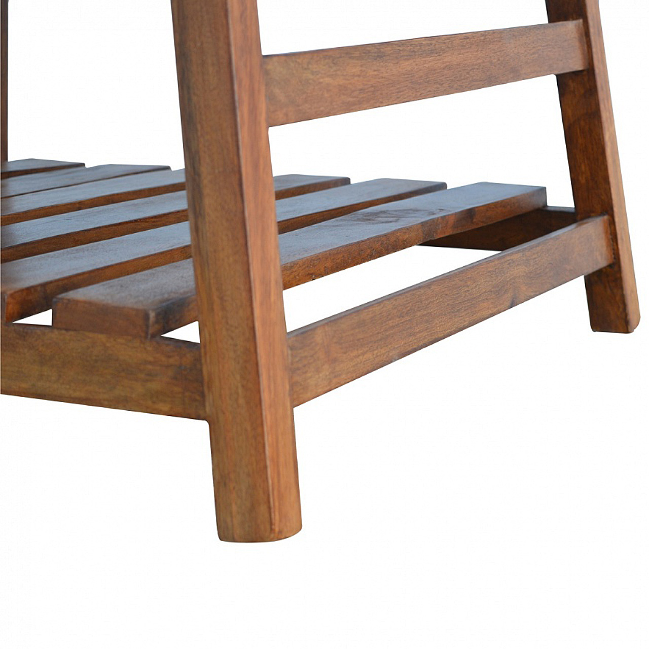 Buffalo Hide Square Foot Stool - Image 6