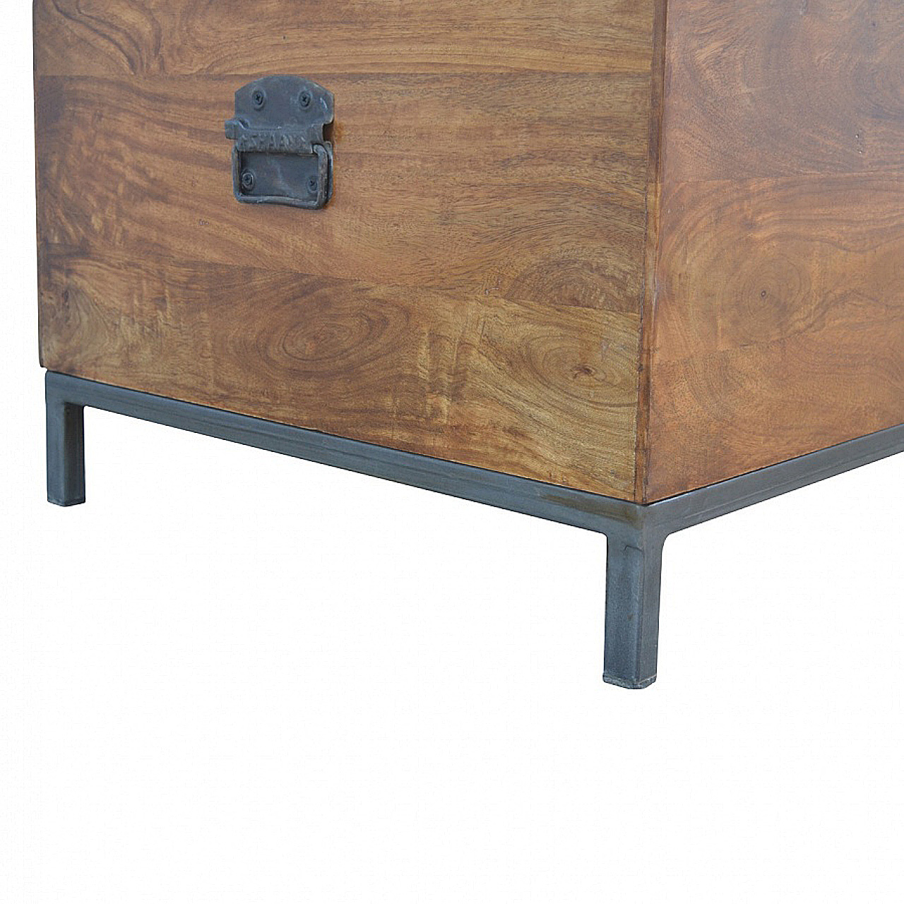 Industrial Wooden Storage Box - Image 5