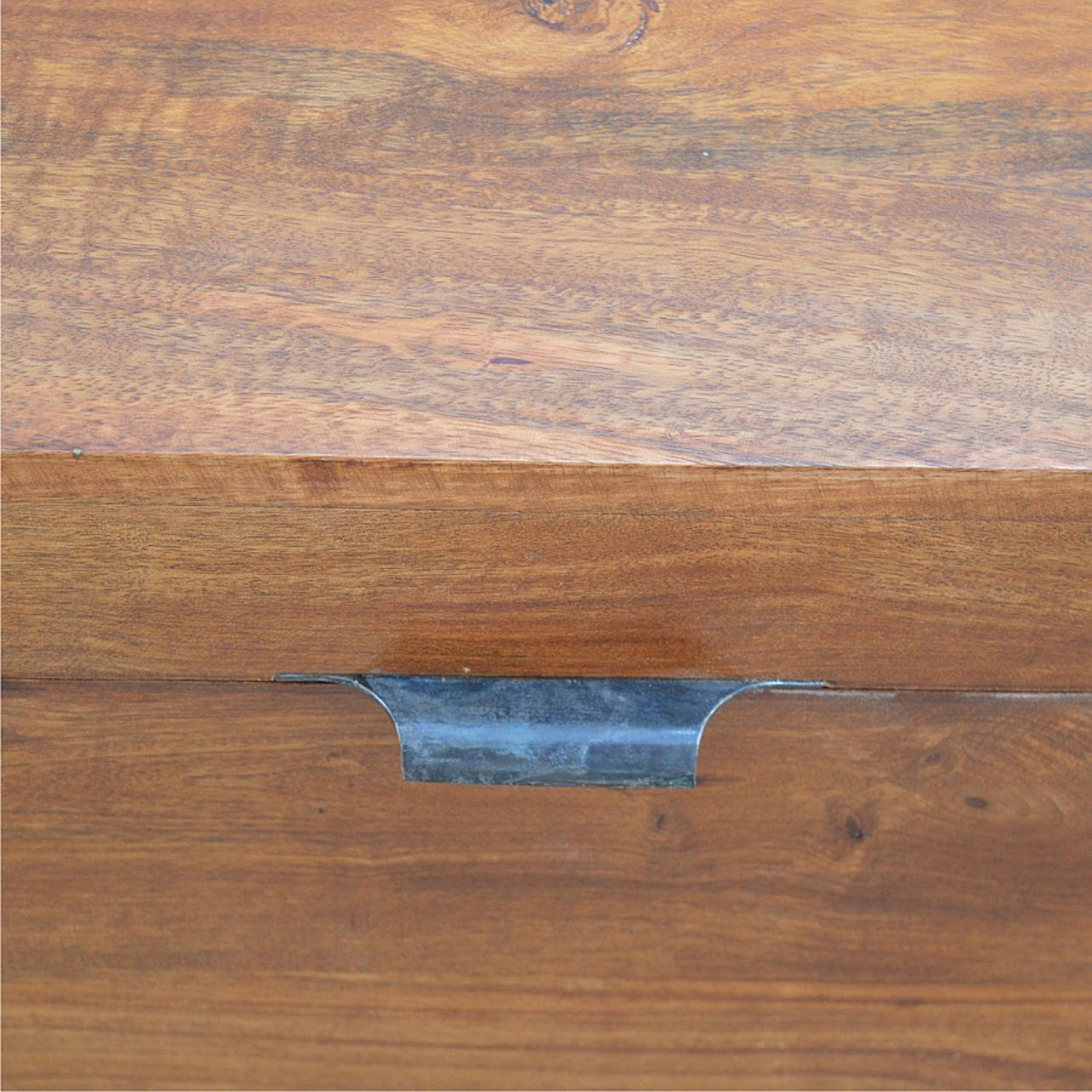 Industrial Wooden Storage Box - Image 6