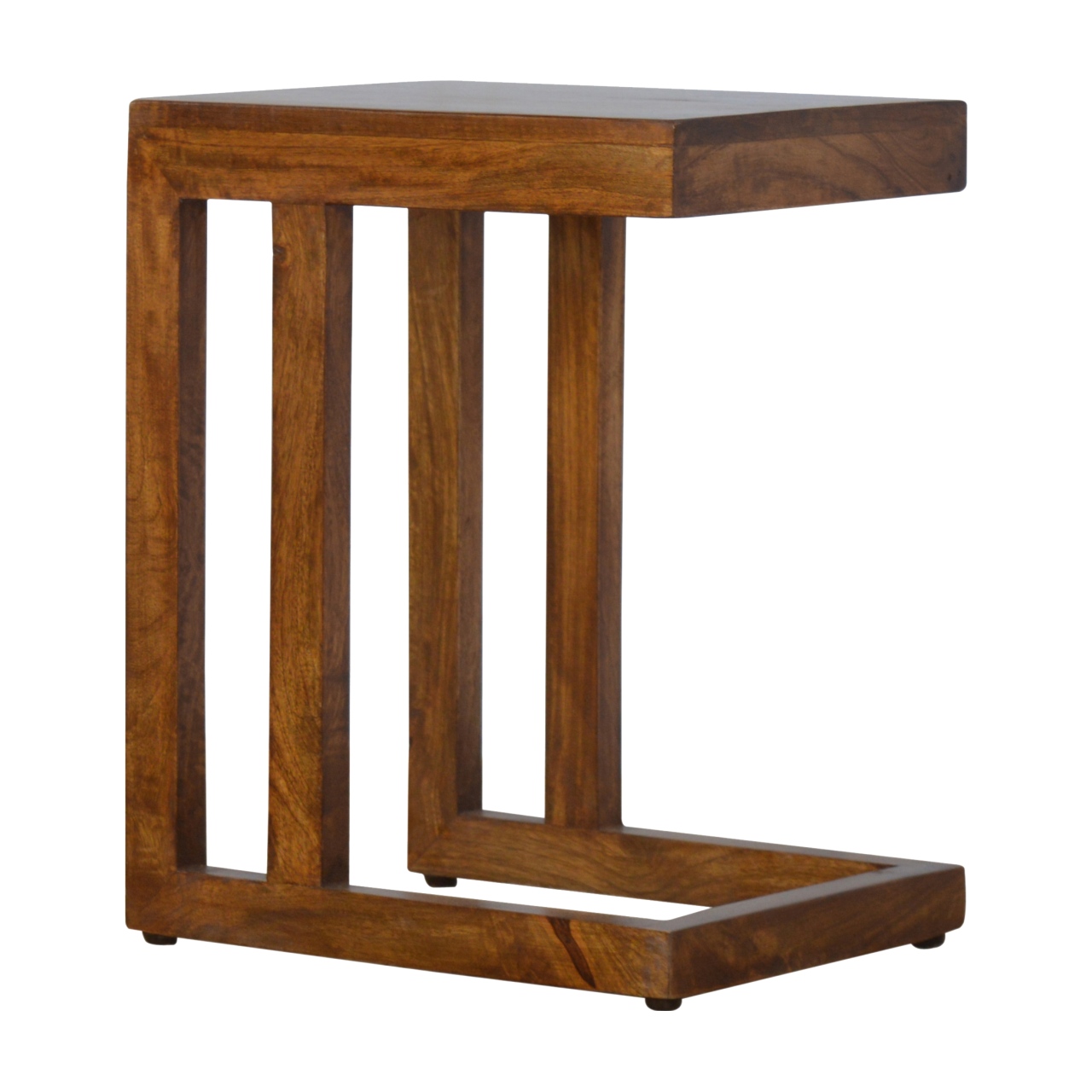 Chestnut Finish One-sided End Table - Image 4