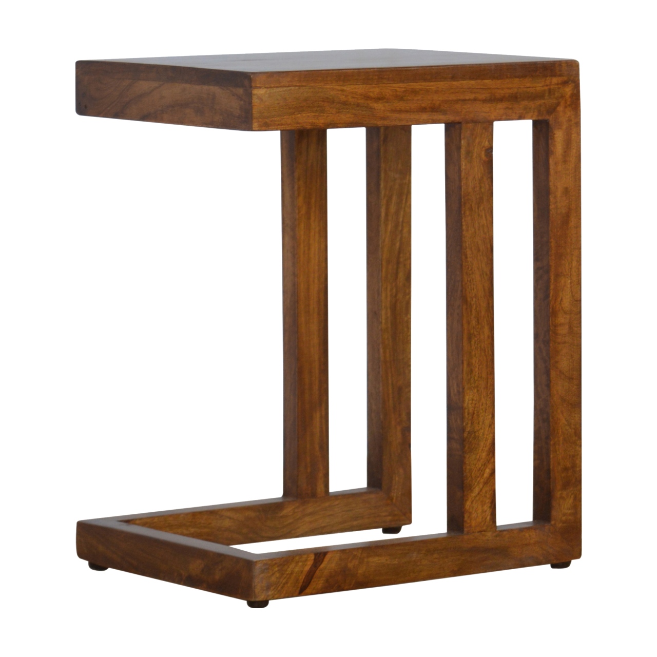 Chestnut Finish One-sided End Table - Image 5