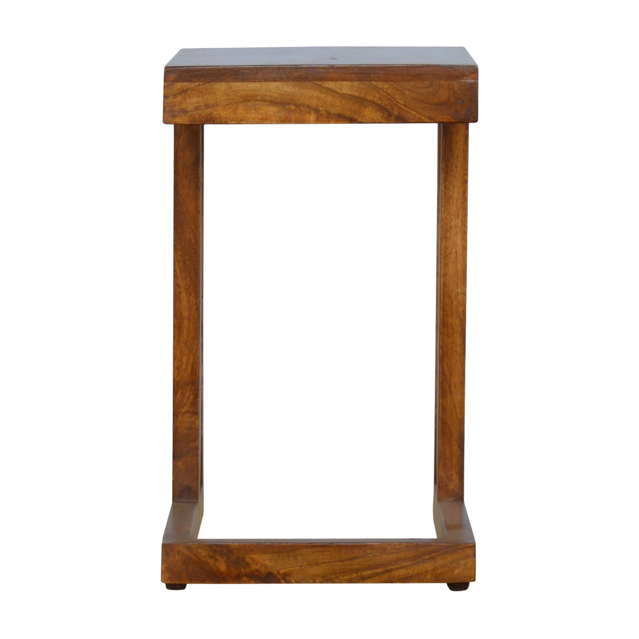 Chestnut Finish One-sided End Table - Image 2