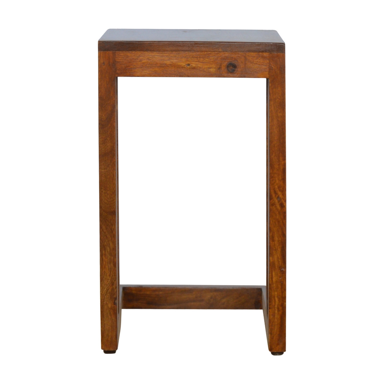 Chestnut Finish One-sided End Table - Image 7