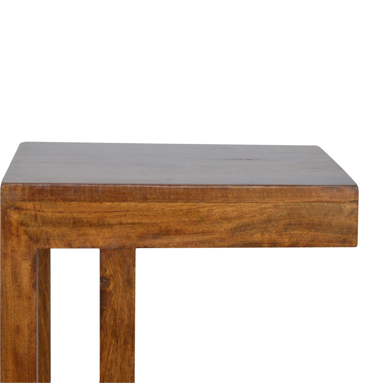 Chestnut Finish One-sided End Table - Image 8