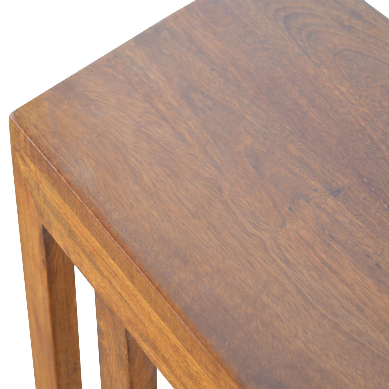 Chestnut Finish One-sided End Table - Image 9