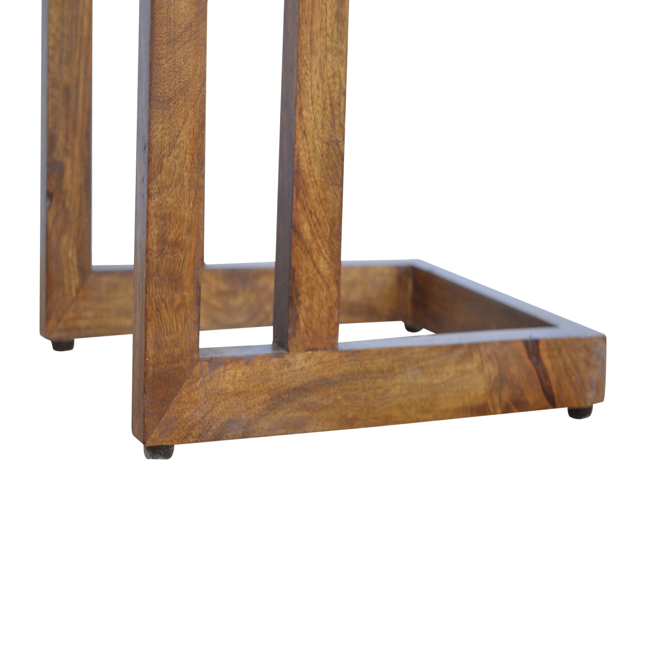 Chestnut Finish One-sided End Table - Image 6