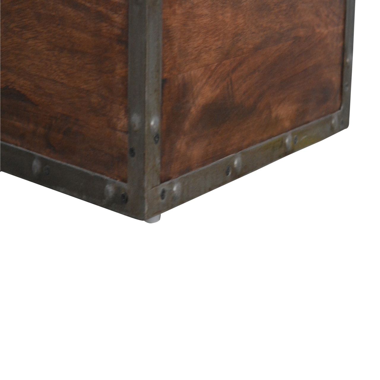 Iron Padded Storage Footstool - Image 8