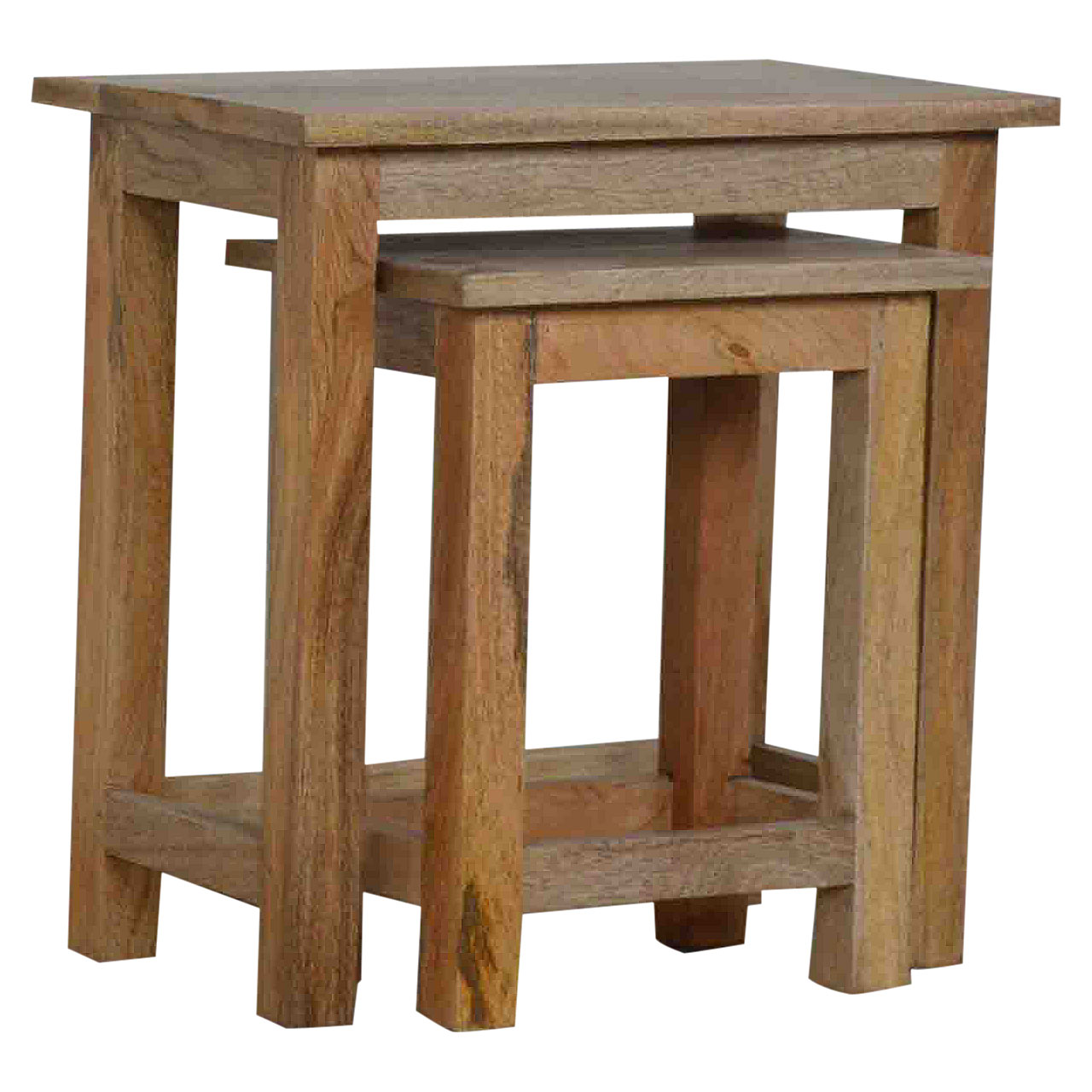 Country Style Stool Set of 2 - Image 3