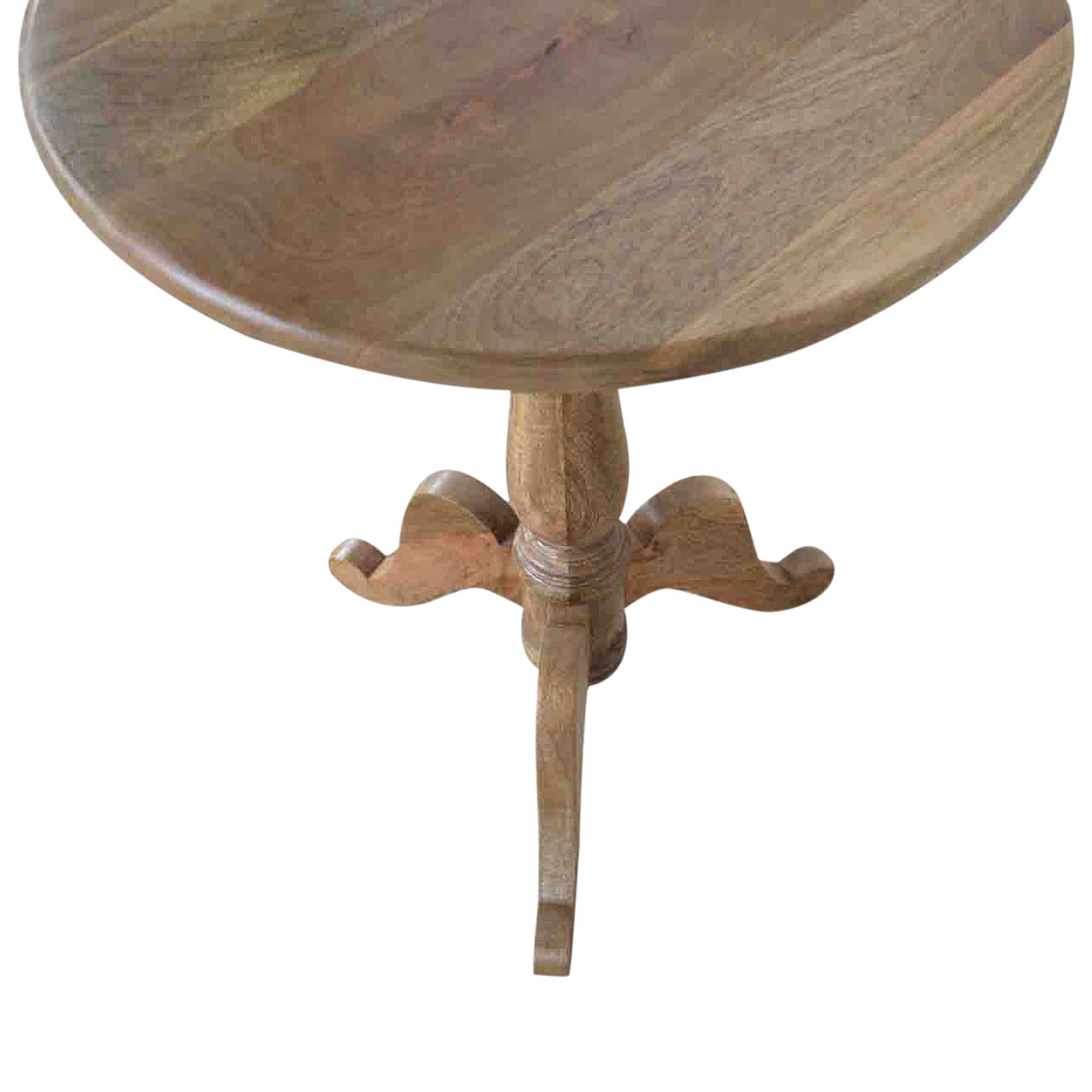 Solid Wood Round Tea Table - Image 6