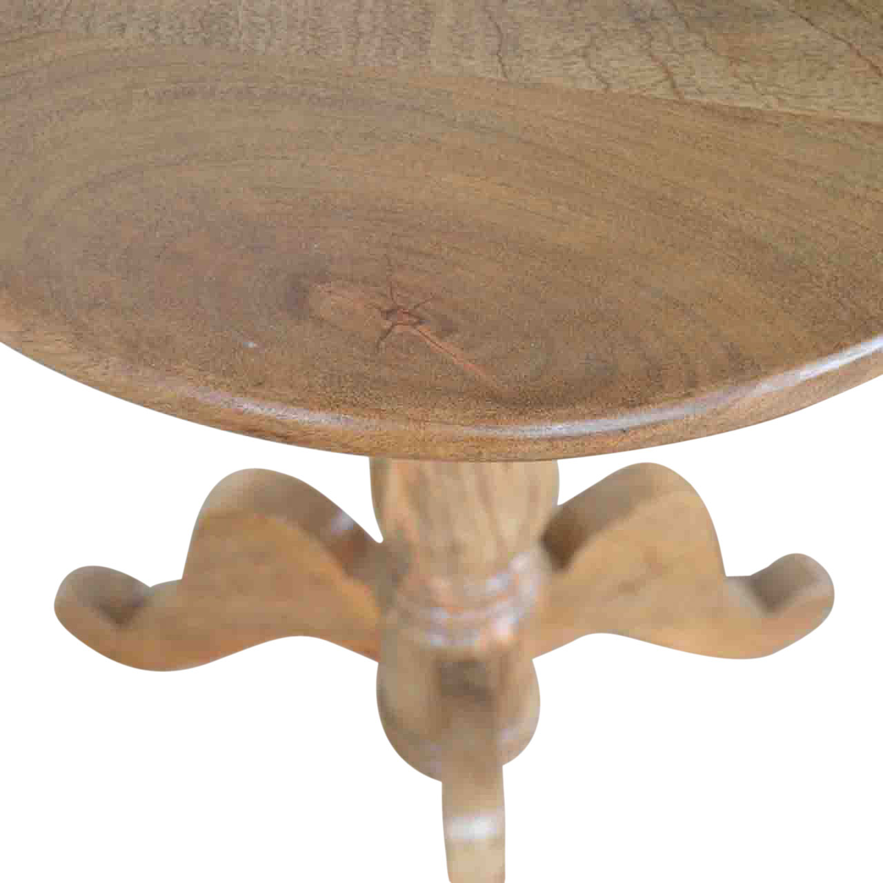 Solid Wood Round Tea Table - Image 4