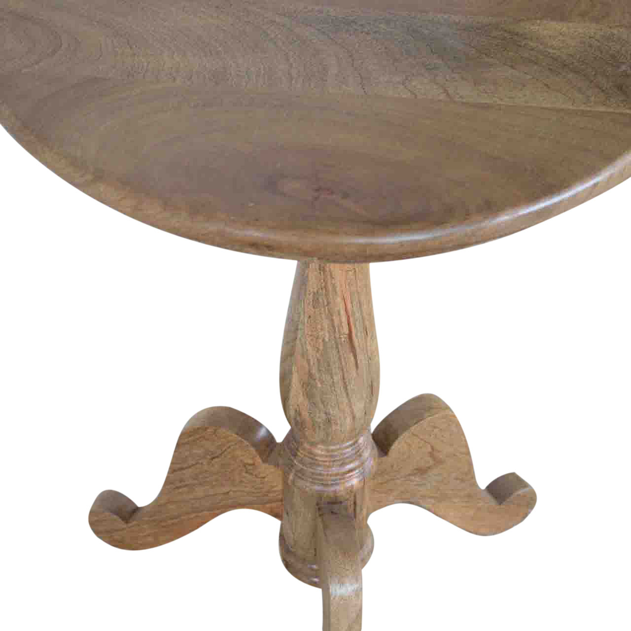 Solid Wood Round Tea Table - Image 3