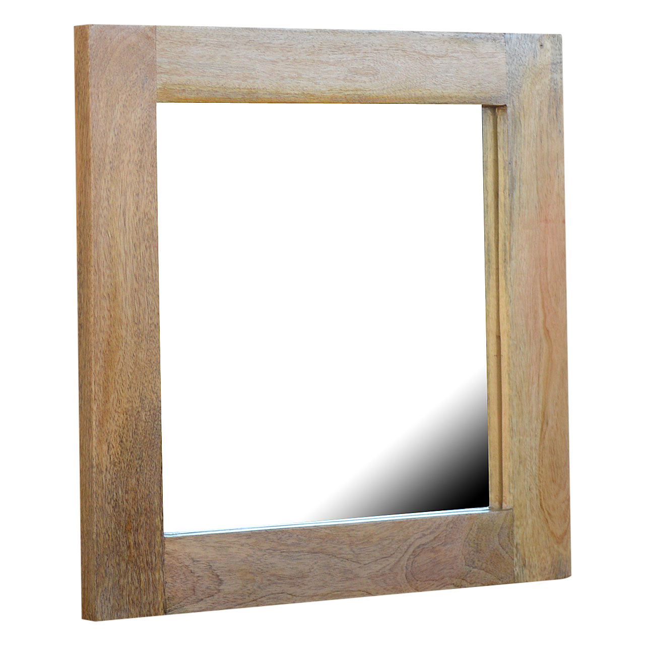 Square Wooden Frame with Mirror - Image 2