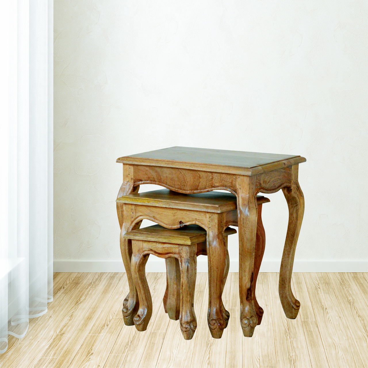 French Style Nesting Stools - Image 2