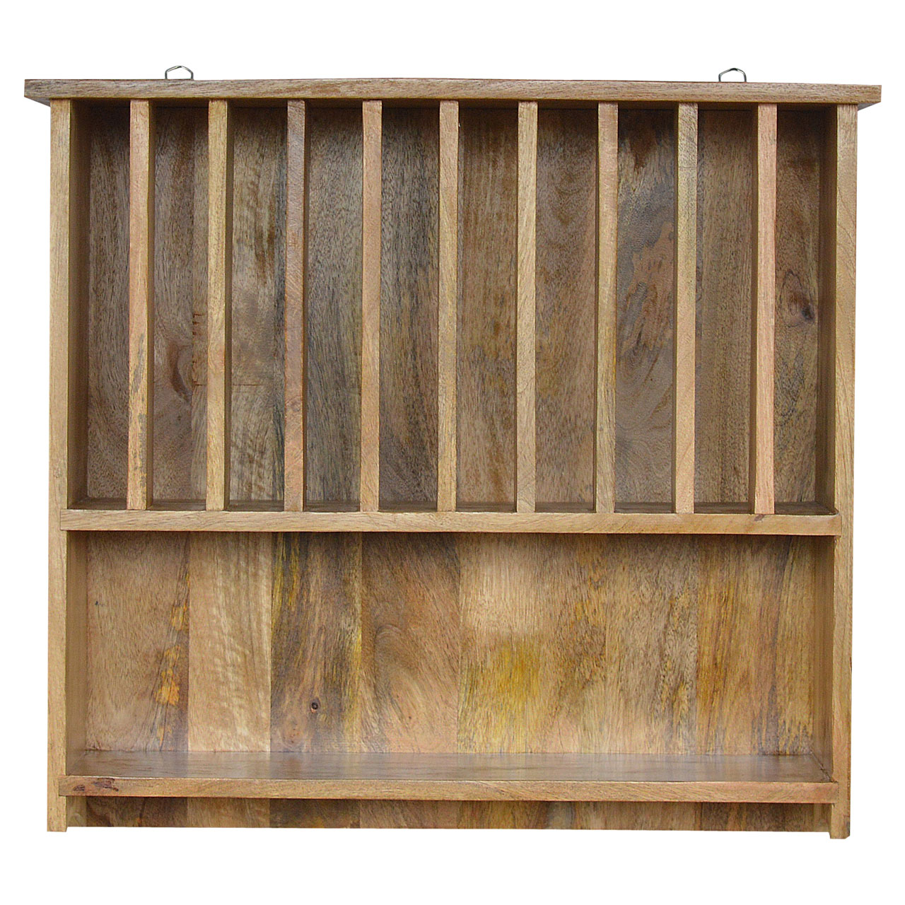 Floating Plate Rack with Shelf - Image 4