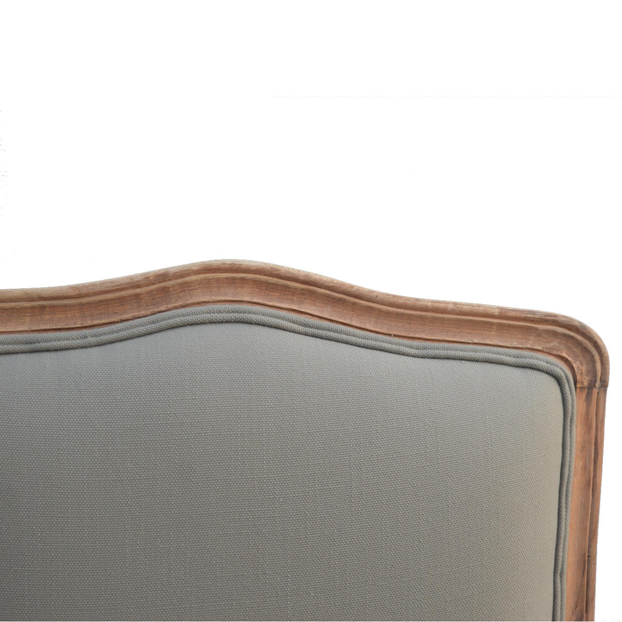 French Style Upholstered Armchair - Image 8