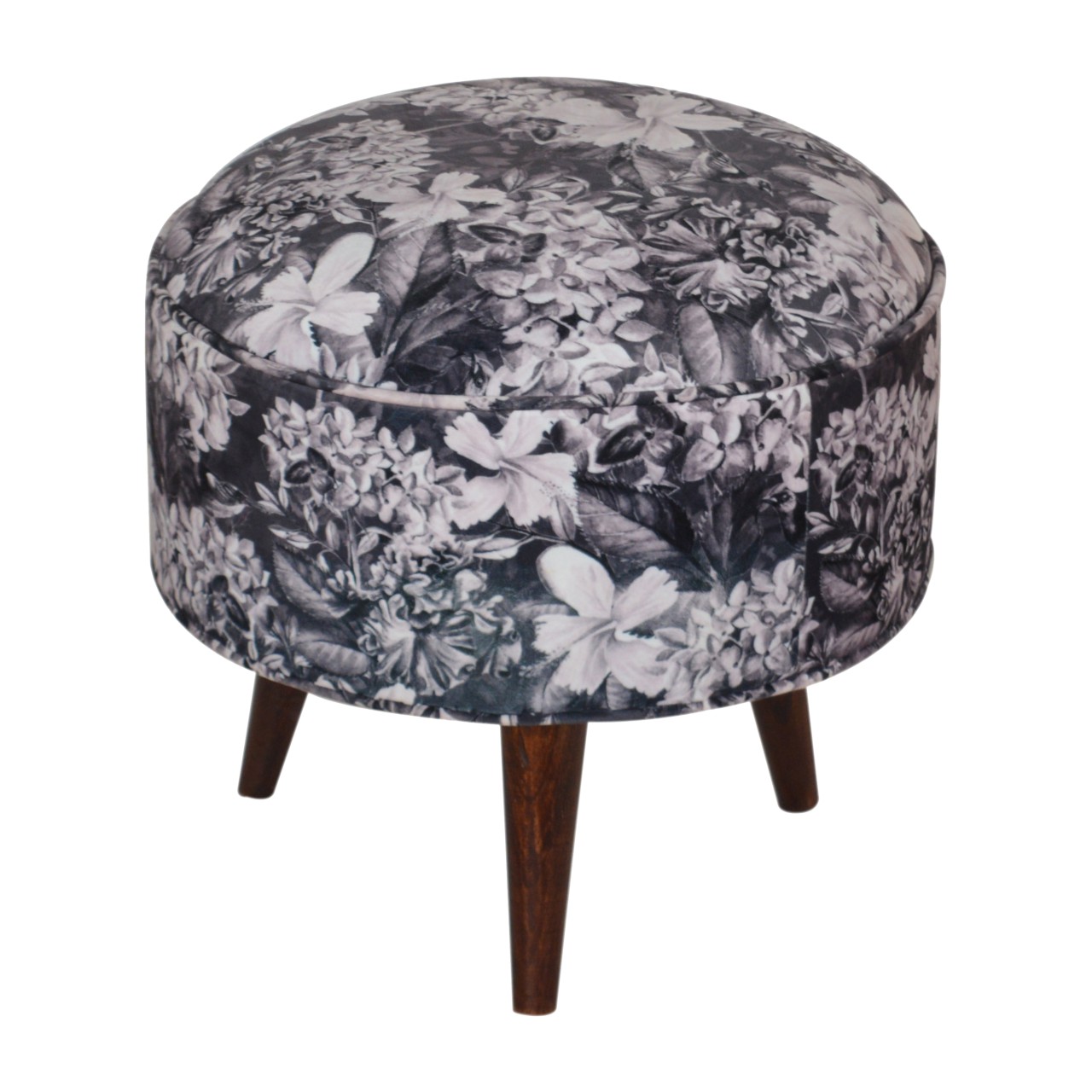 Floral Print Footstool - Image 2