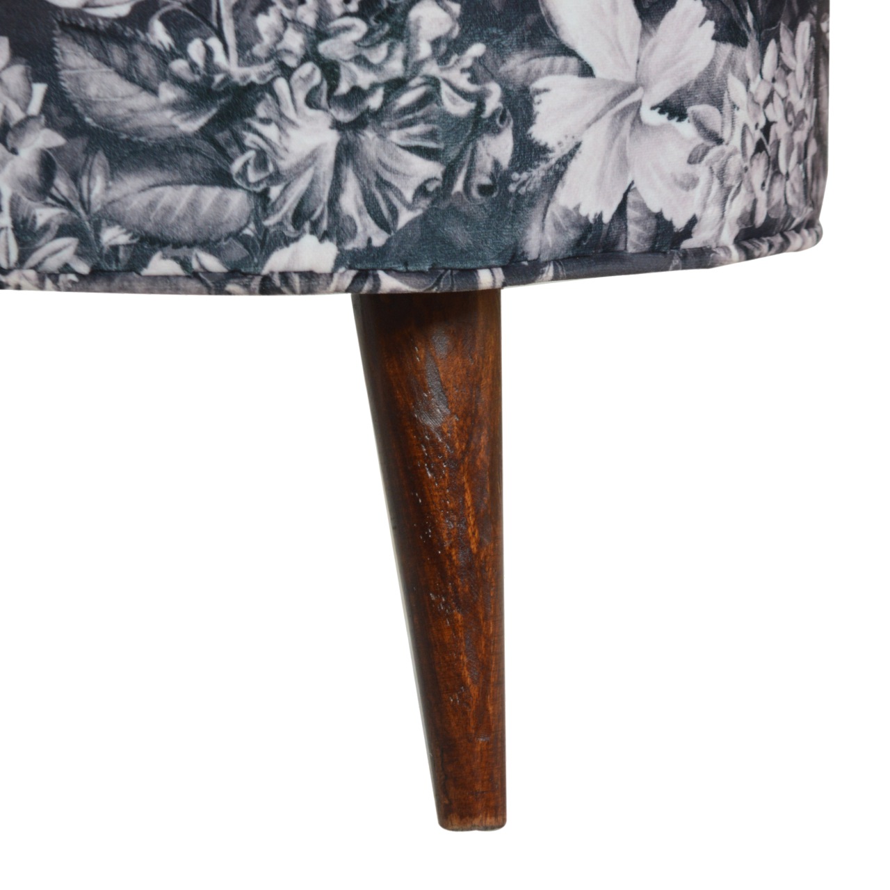 Floral Print Footstool - Image 6