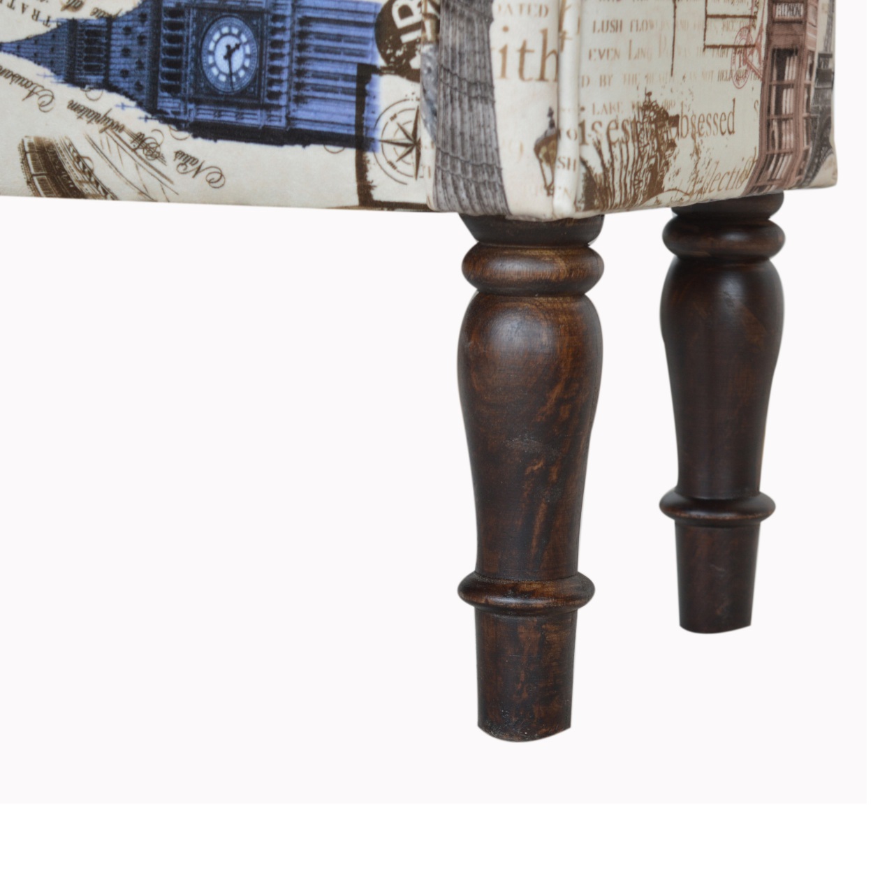 IN1275 - City Printed Bedroom Bench - Image 8