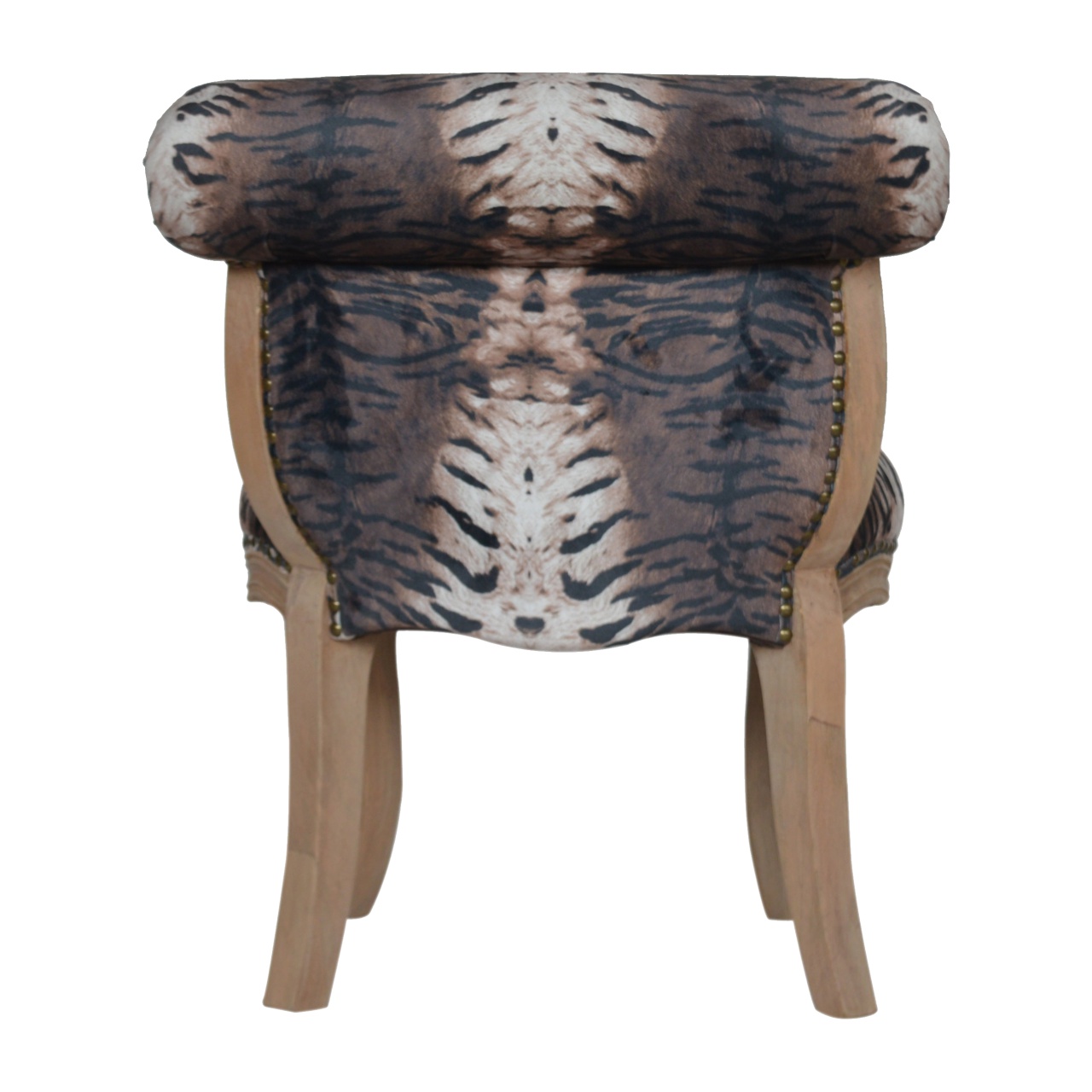 Tiger Printed Studded Chair - Image 9