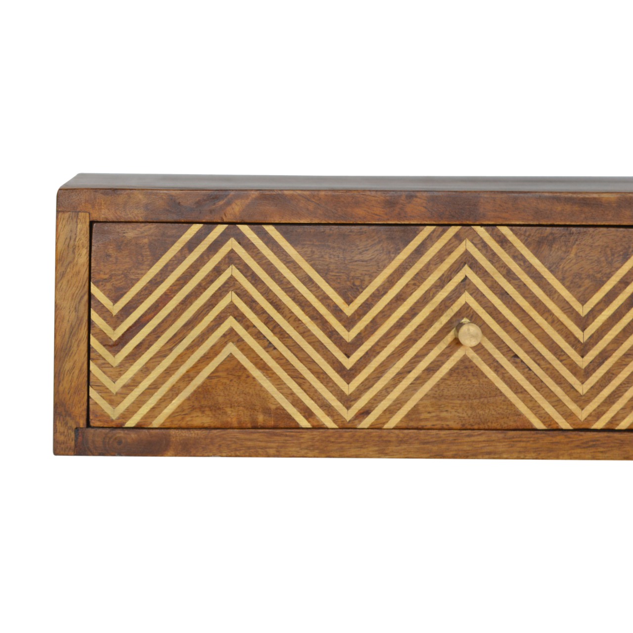 Wall Mounted Chevron Bedside - Image 4