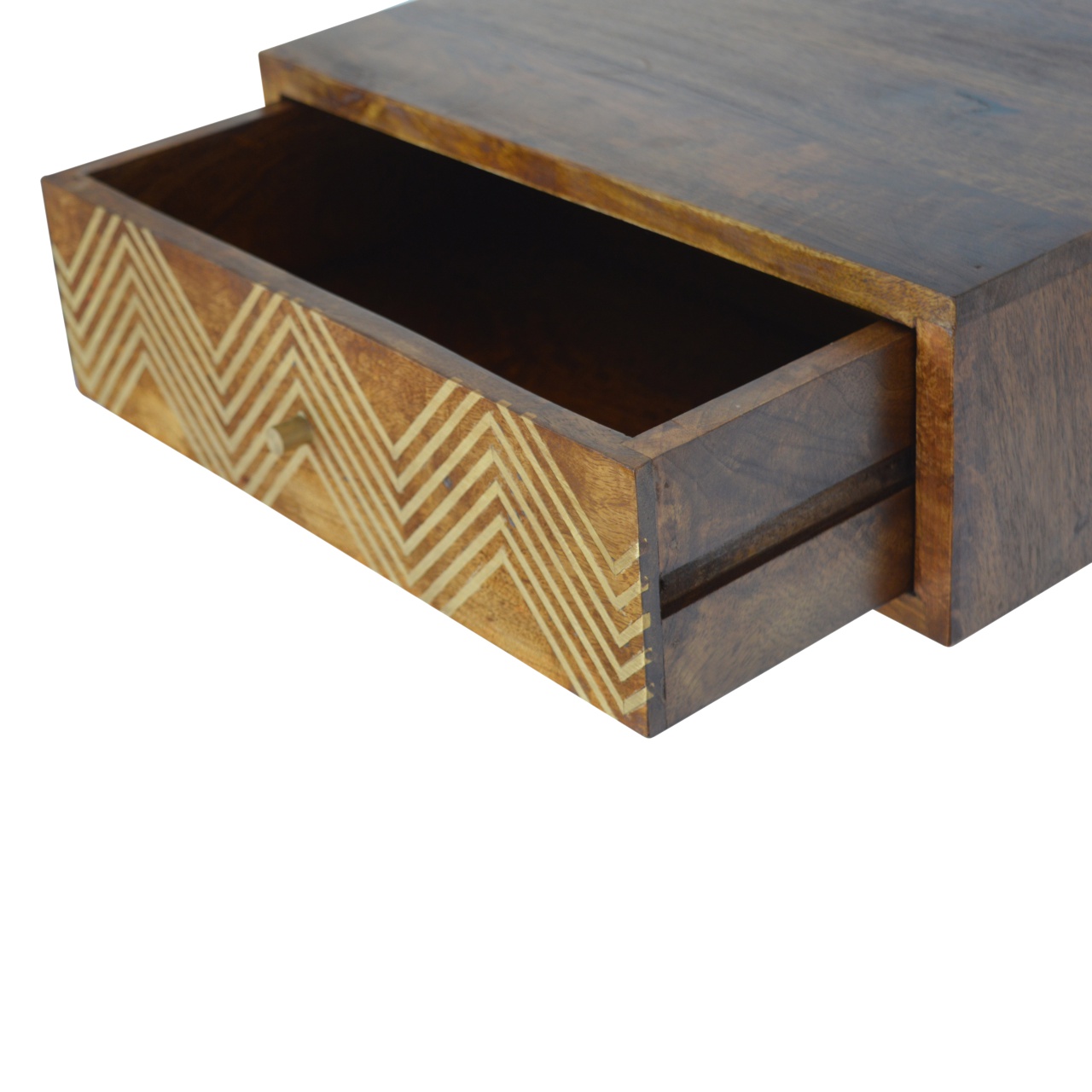 Wall Mounted Chevron Bedside - Image 6