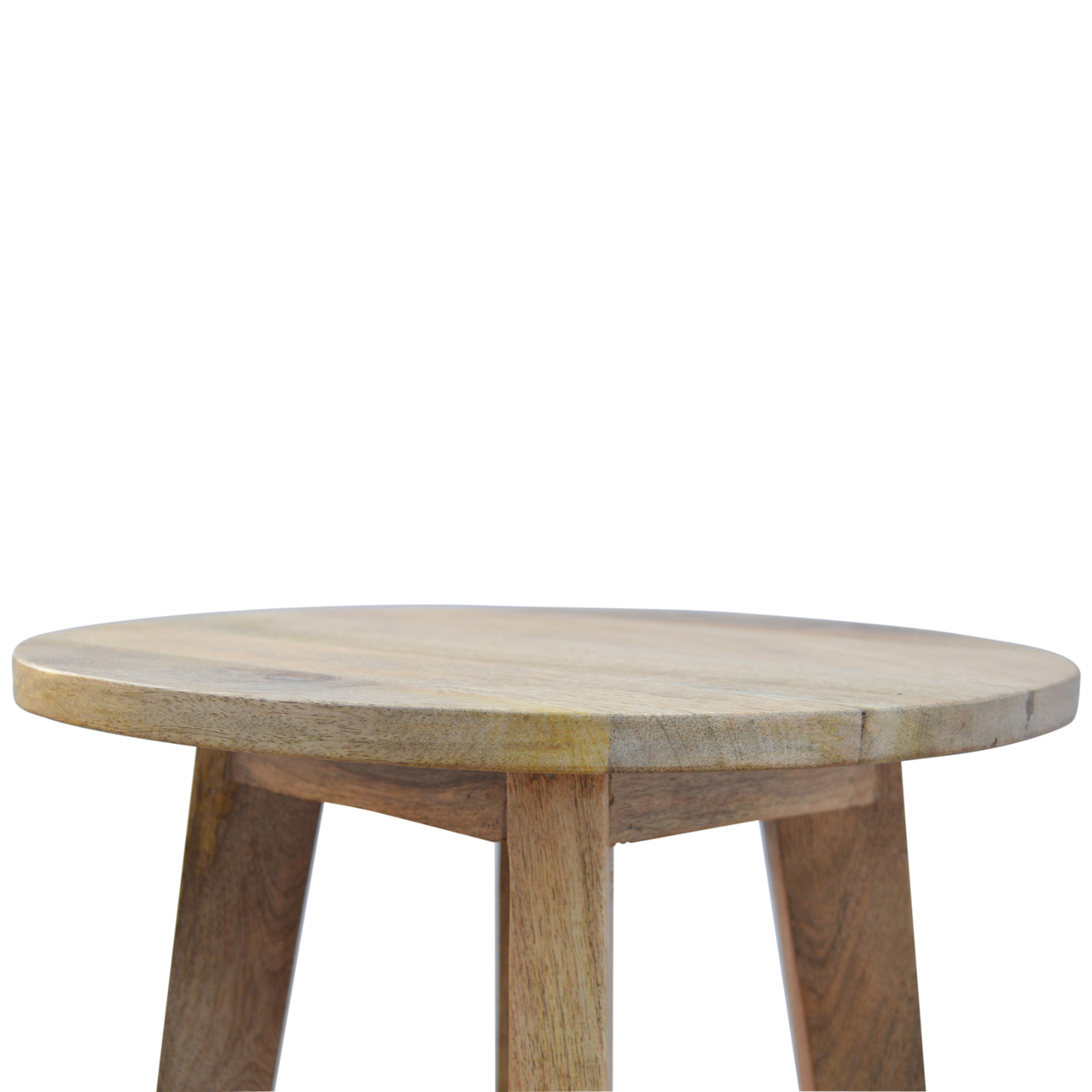 Oak-ish Bar Stool - Image 4