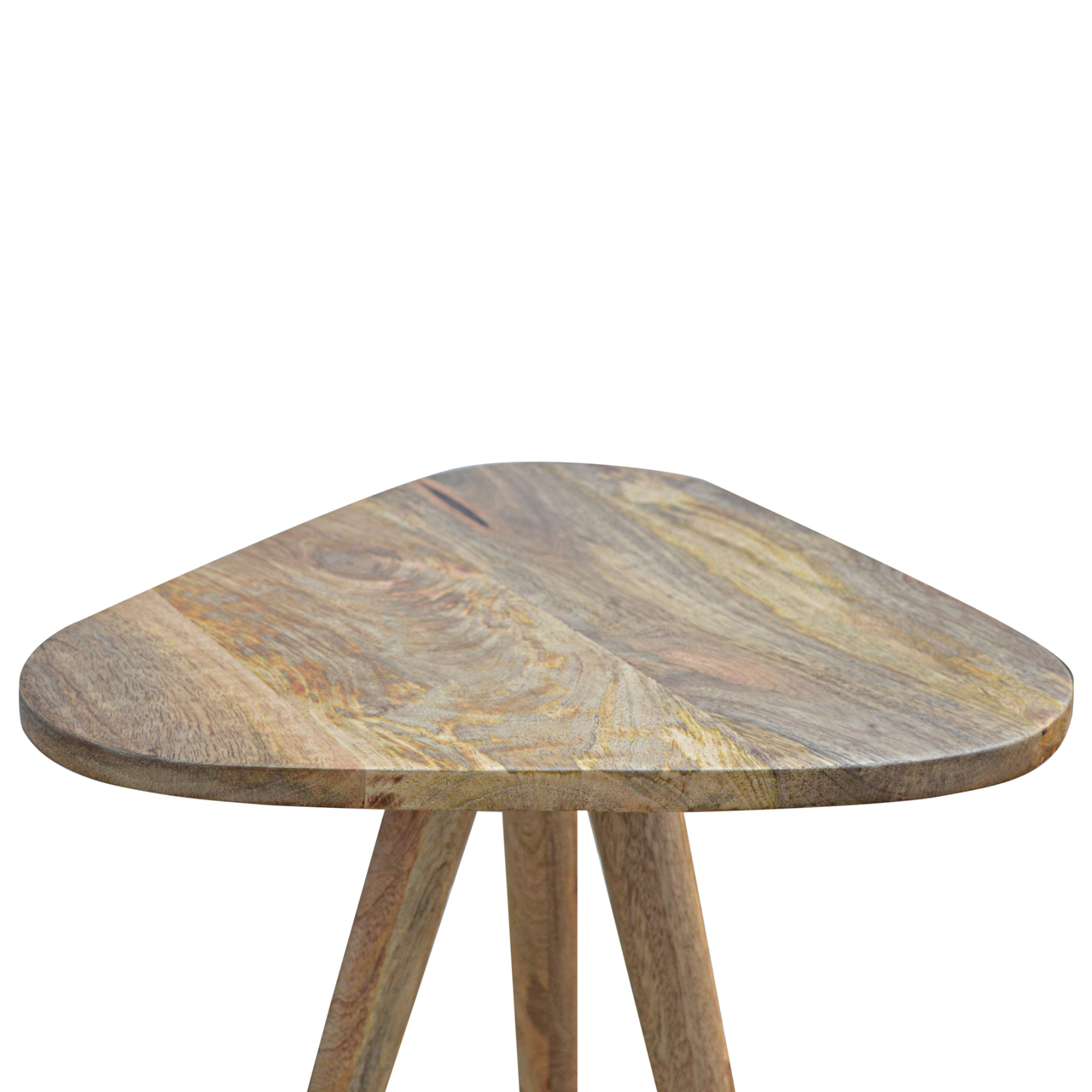 Triangular Accent Tripod Stool - Image 4