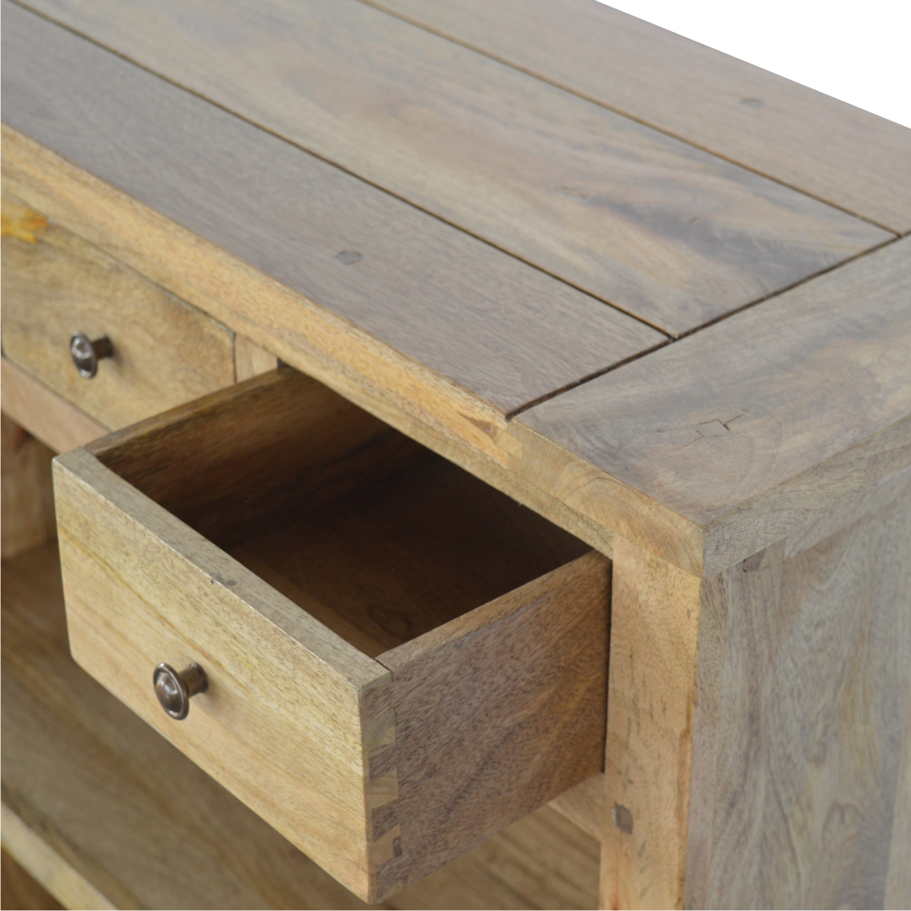 Country Style Low Bookcase - Image 9