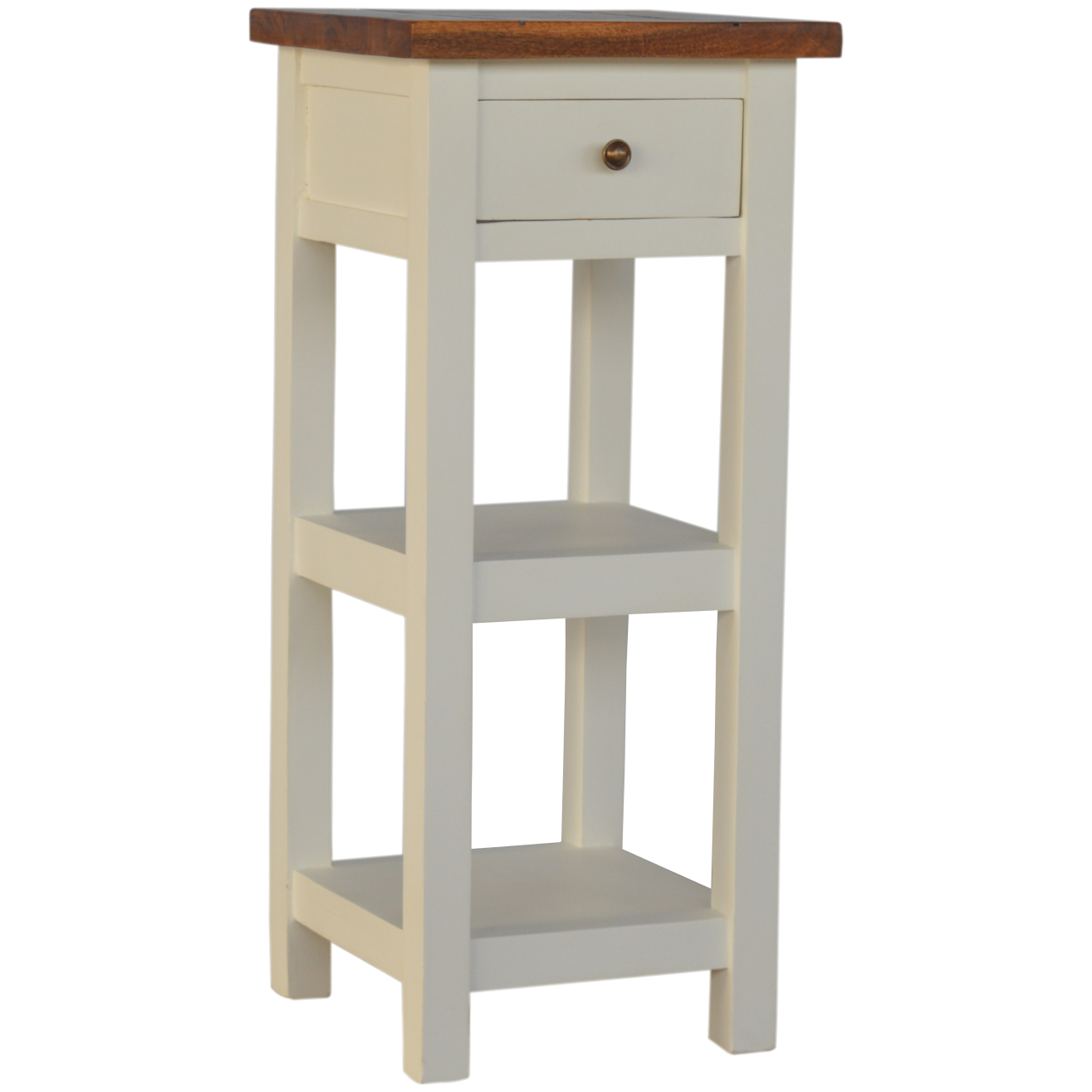 Country Two Tone Telephone Table - Image 3