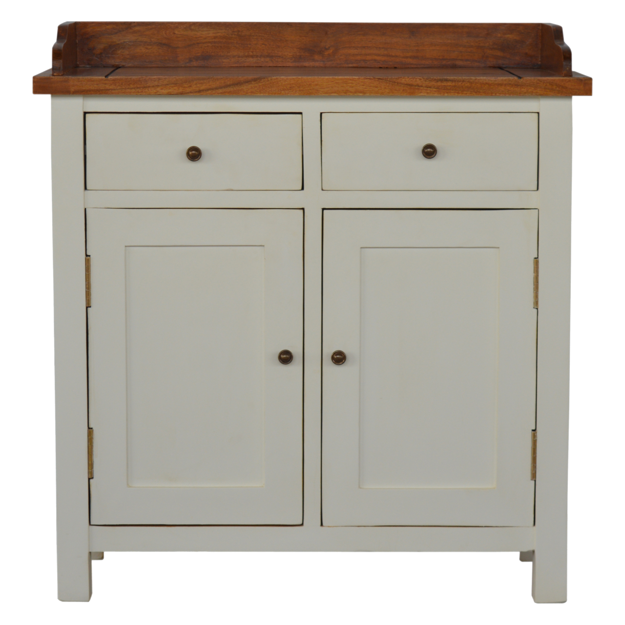 Country Two Tone Kitchen Cabinet - Image 2