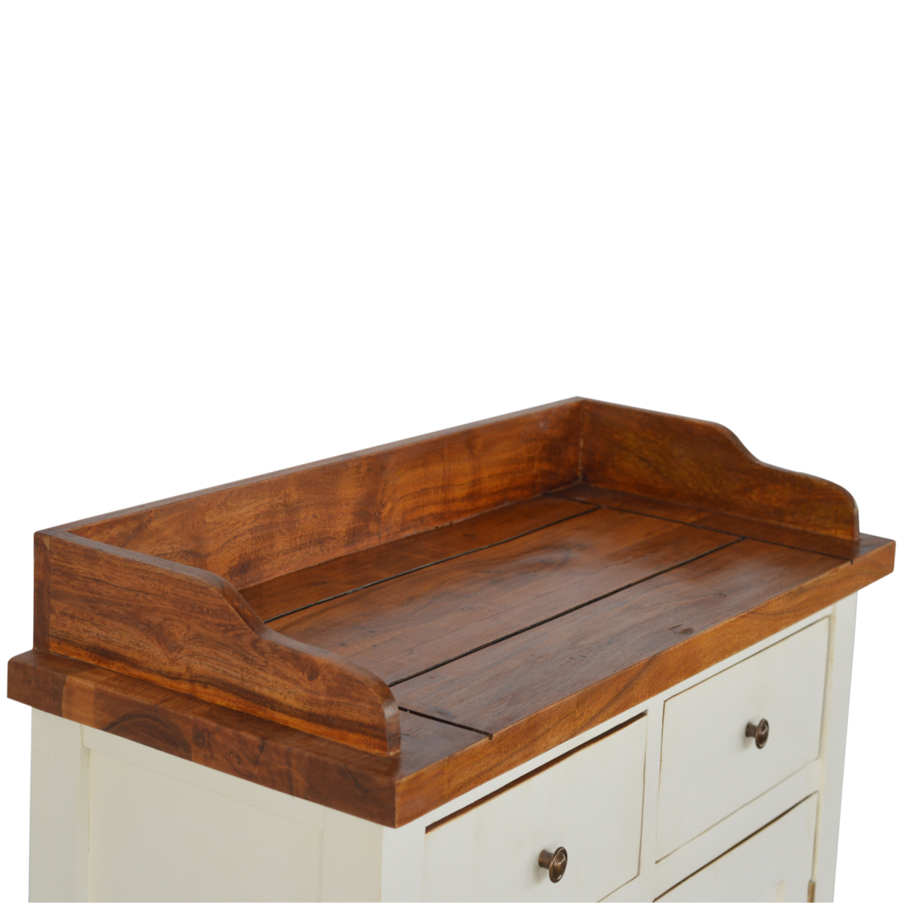 Country Two Tone Kitchen Cabinet - Image 6