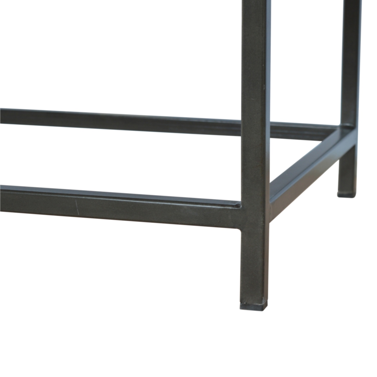 Iron Base Rectangular Coffee Table - Image 7