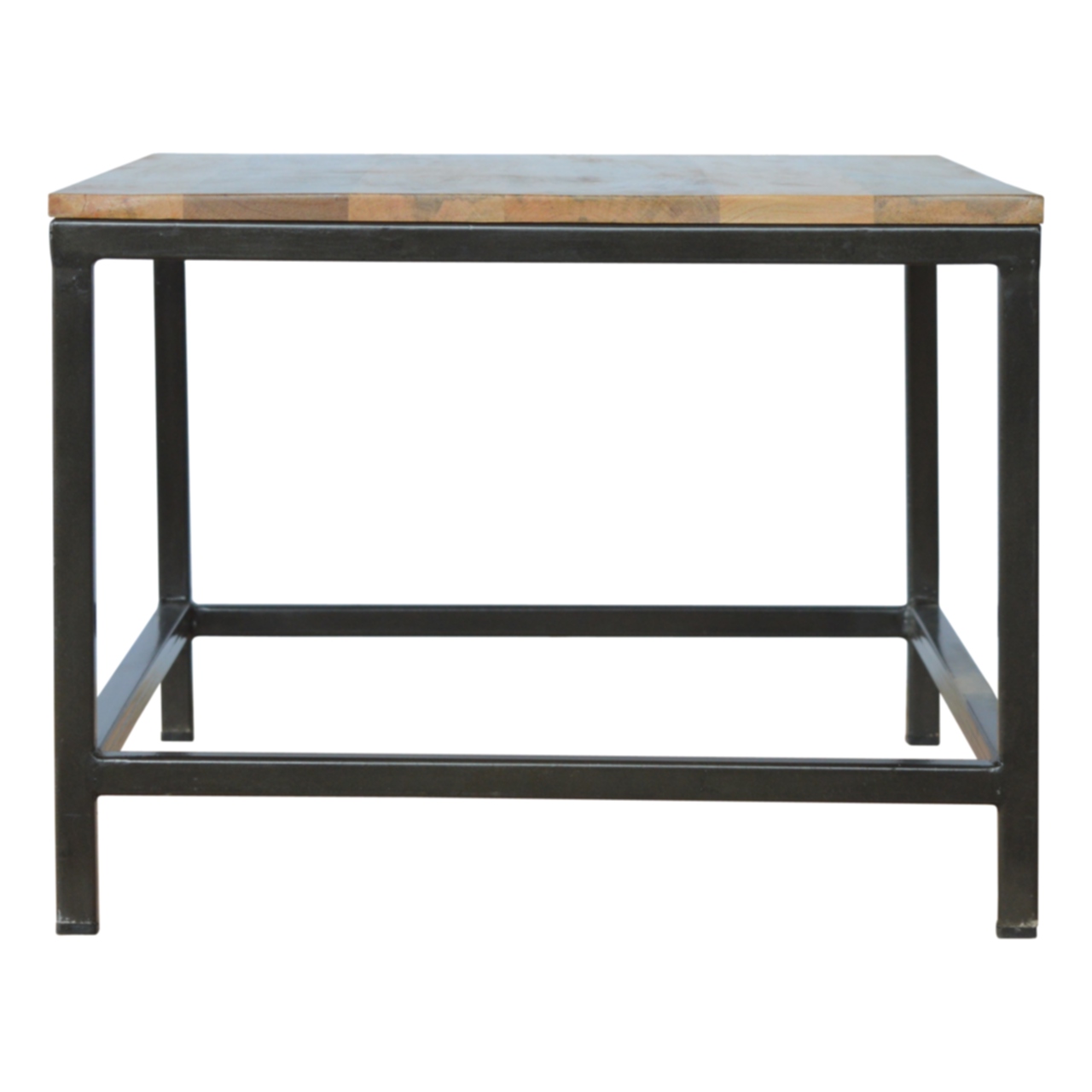 Iron Base Rectangular Coffee Table - Image 8