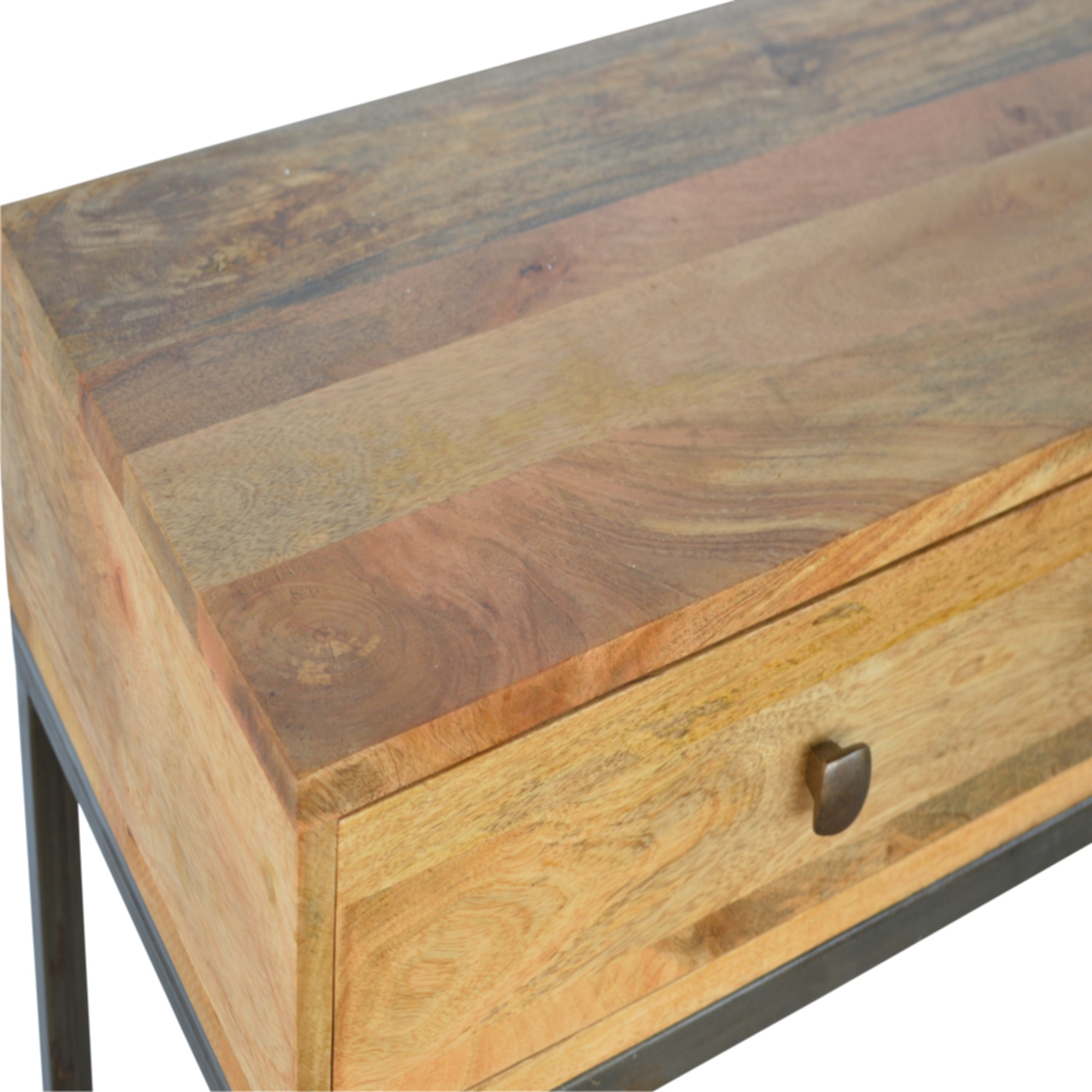 Iron Base Console Table with 2 Drawers - Image 6