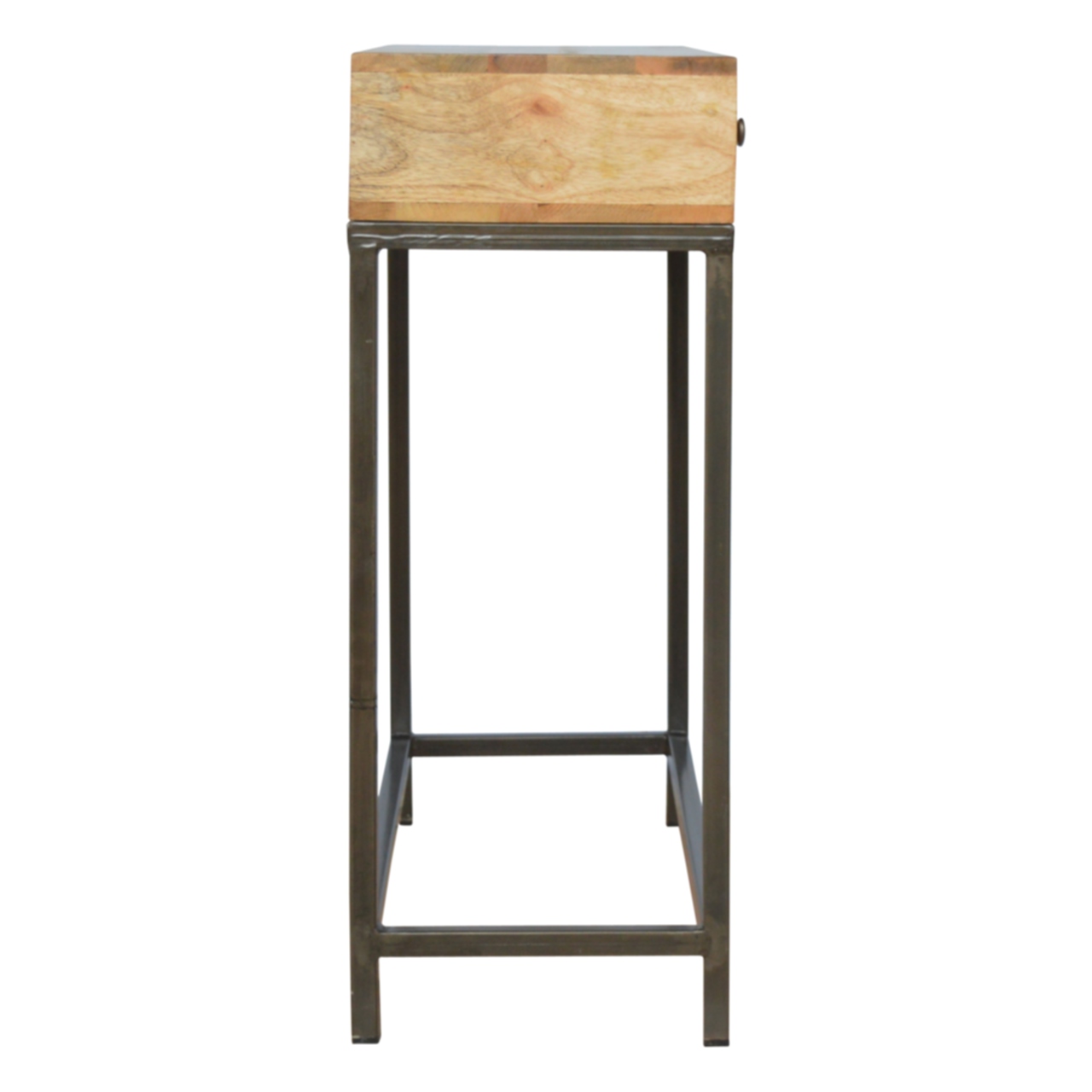 Iron Base Console Table with 2 Drawers - Image 8