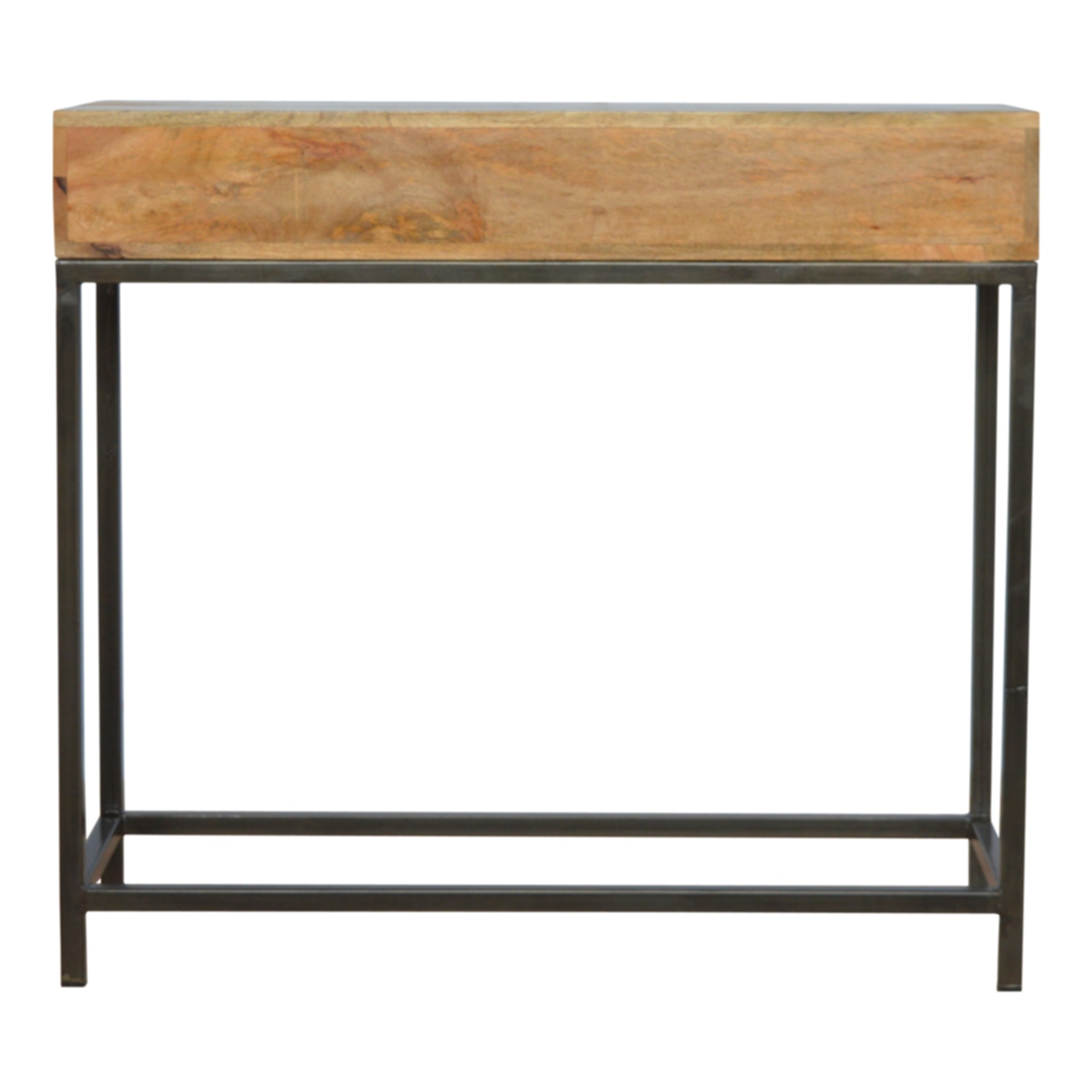 Iron Base Console Table with 2 Drawers - Image 9