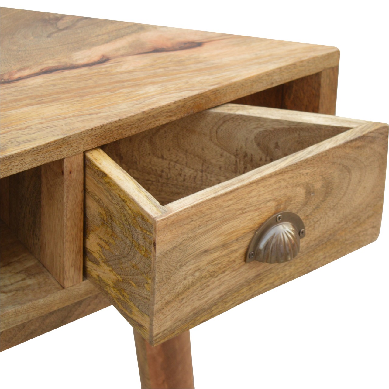 Solid Wood Corner Writing Desk - Image 4