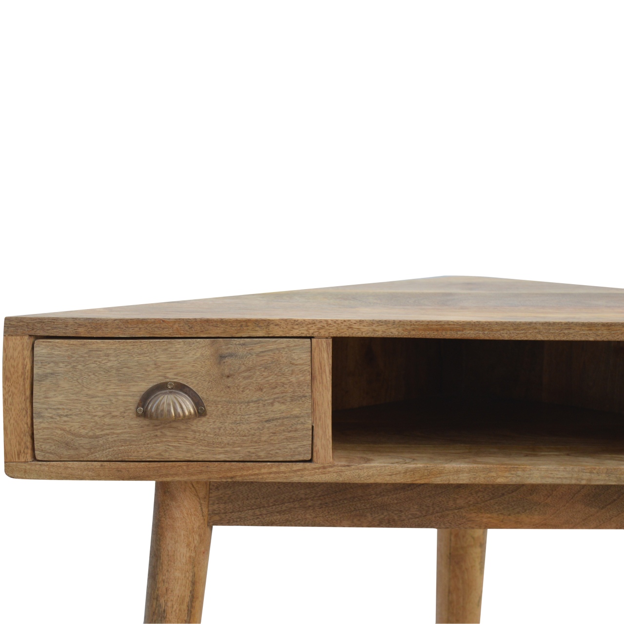 Solid Wood Corner Writing Desk - Image 5
