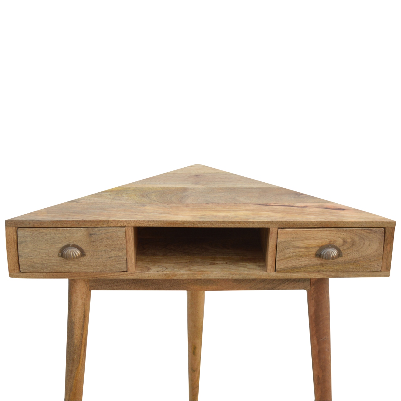 Solid Wood Corner Writing Desk - Image 6