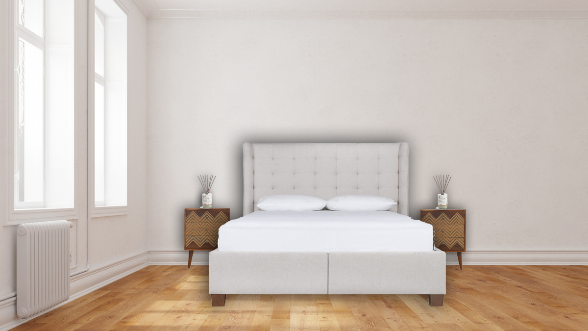 Chestnut End Table with Gold Inlay - Image 9