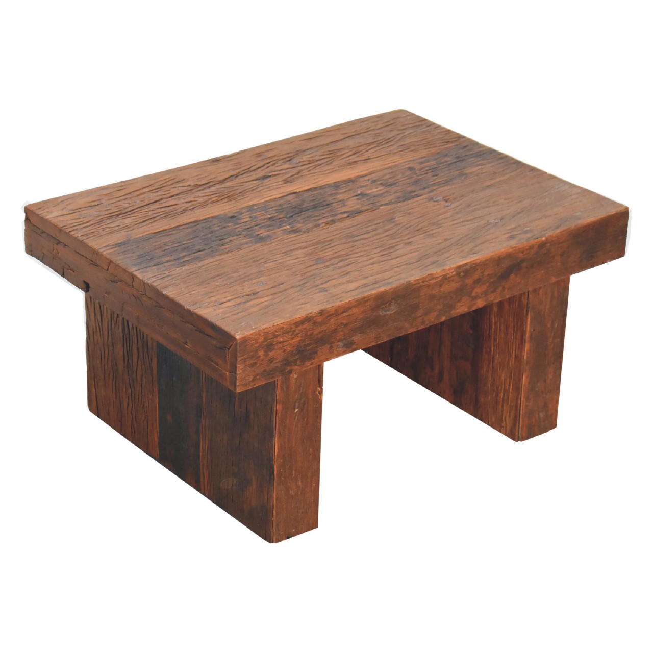 Reclaimed Cube Coffee Table - Image 6