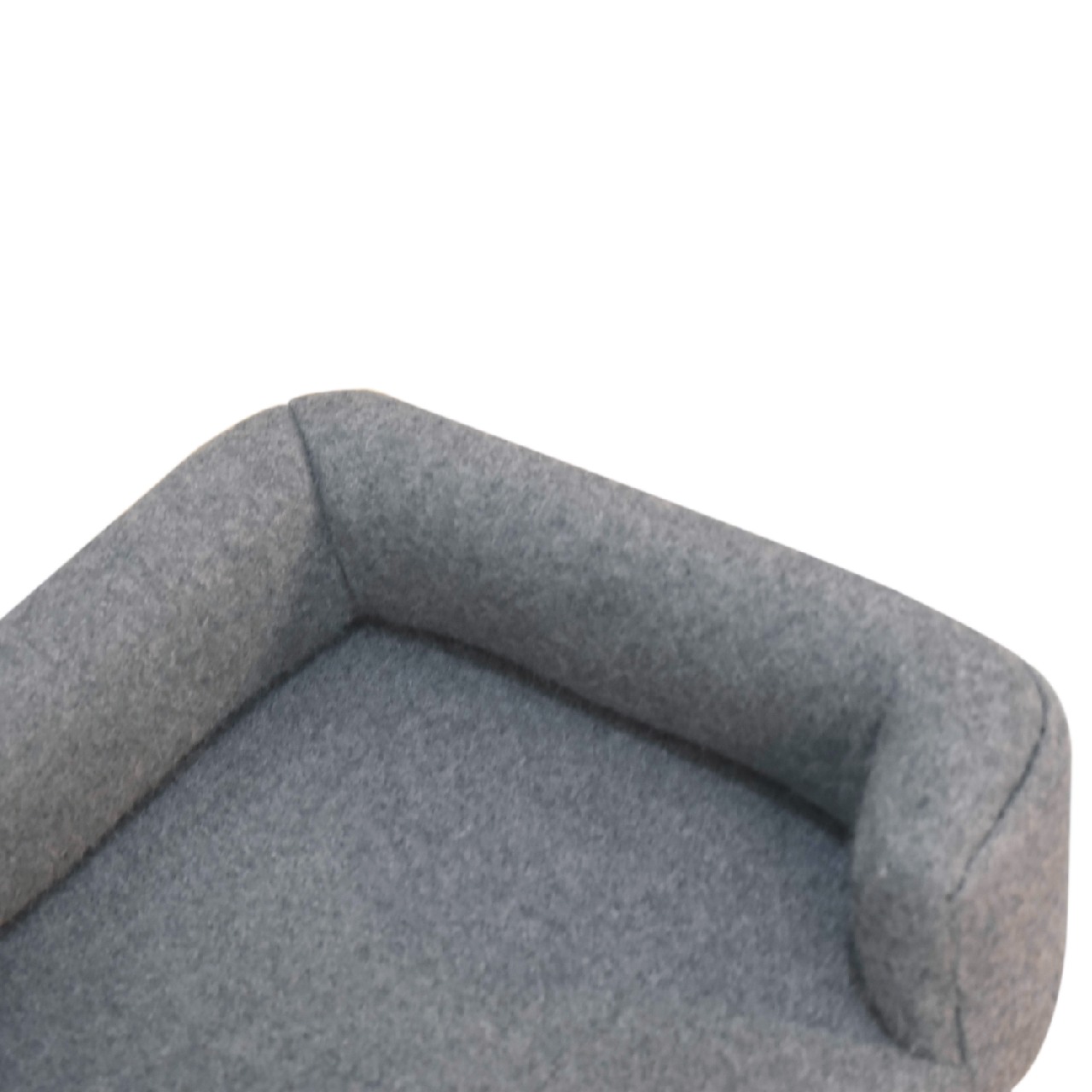 Mini Battleship Tweed Pet Sofa Bed - Image 7