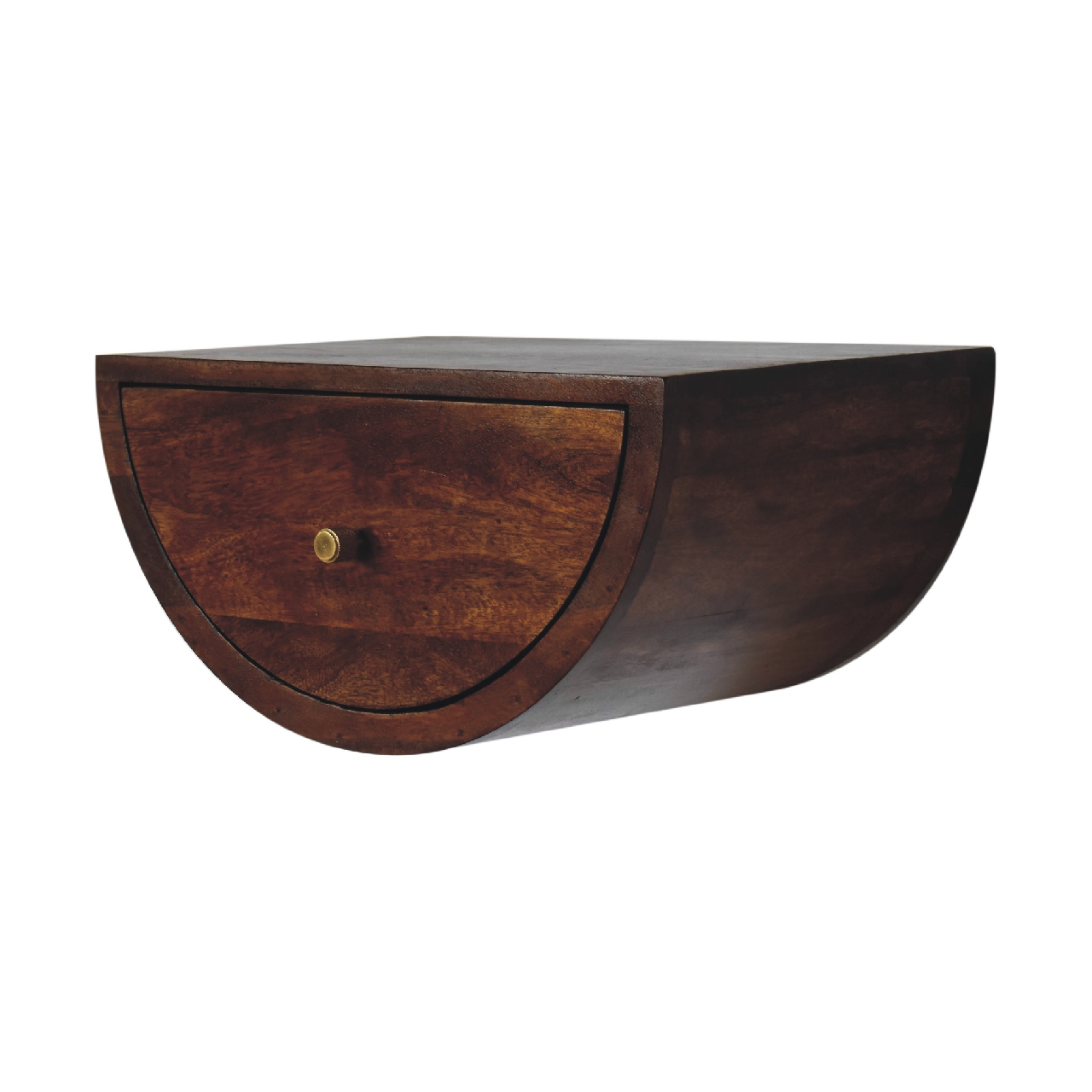 Chestnut Crescent Floating Bedside - Image 3