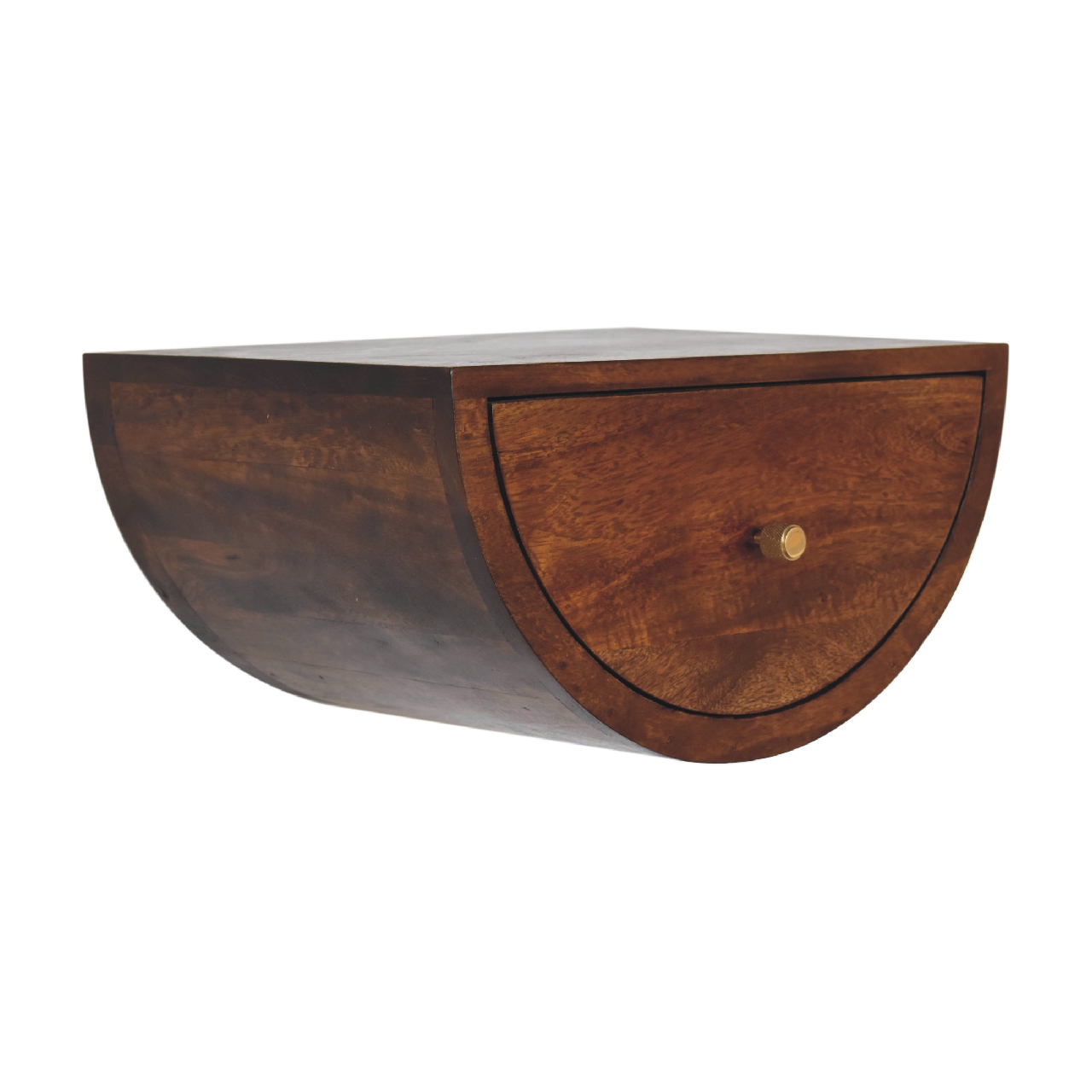 Chestnut Crescent Floating Bedside - Image 4