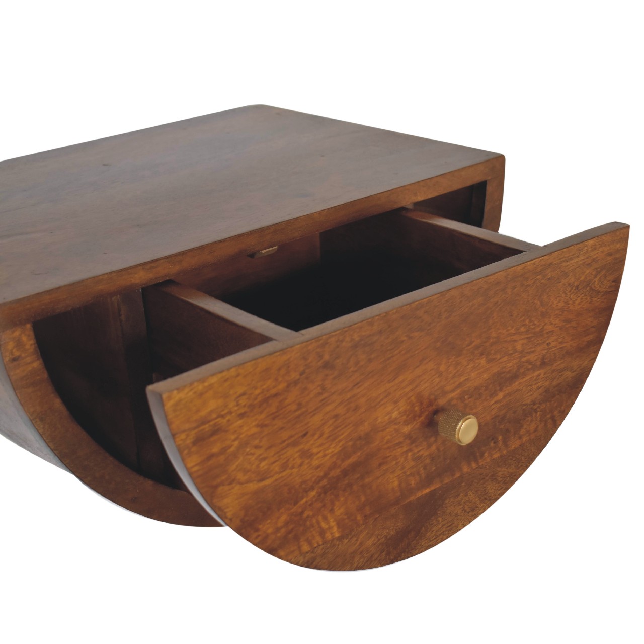 Chestnut Crescent Floating Bedside - Image 7