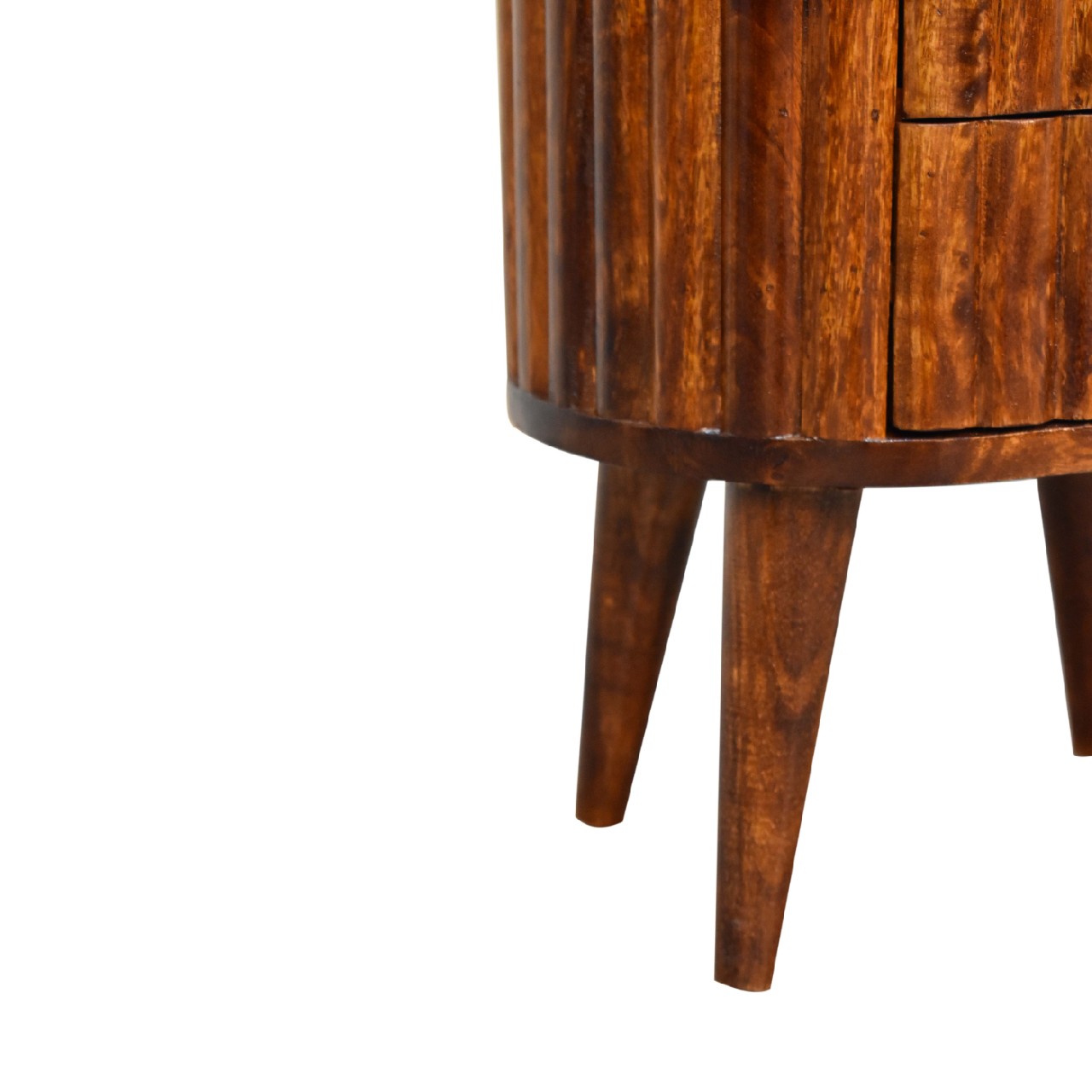 Stripe Chestnut Bedside - Image 7
