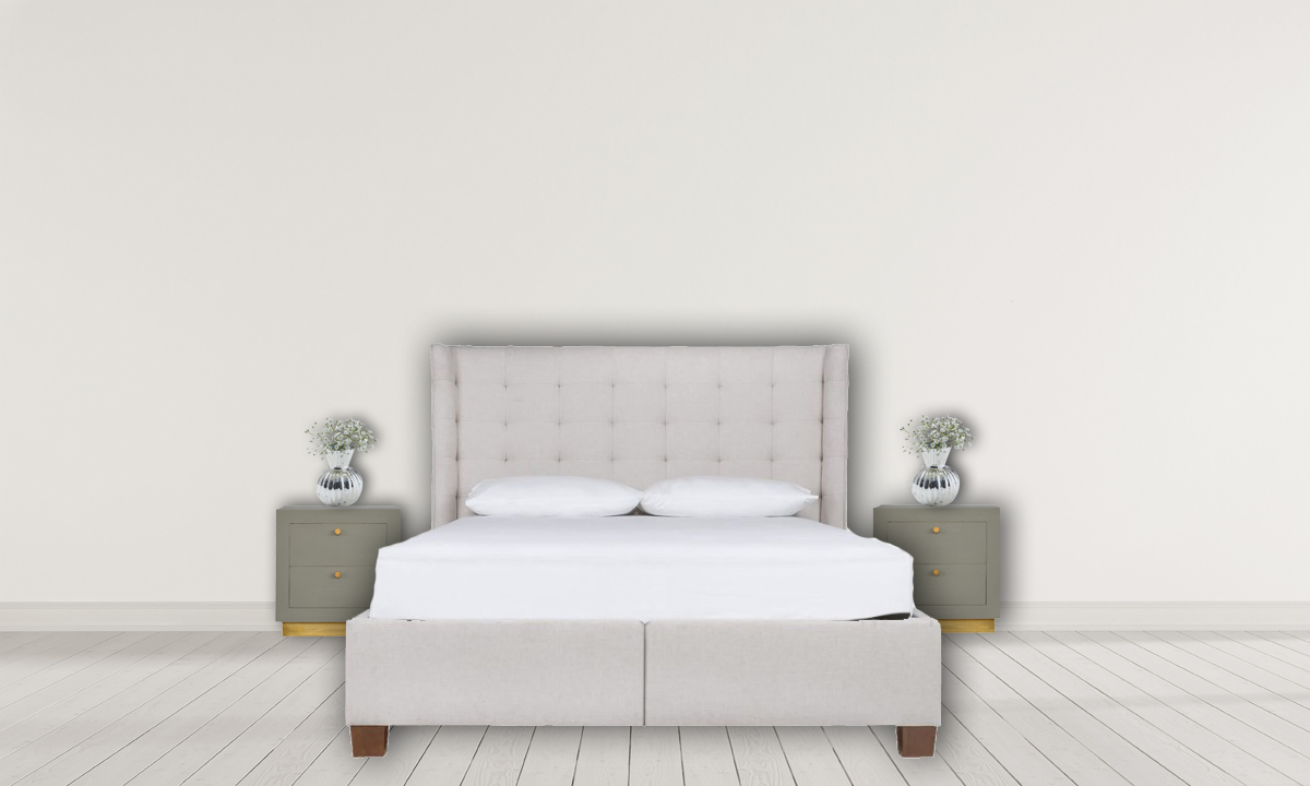 Sleek Cement Bedside - Image 8