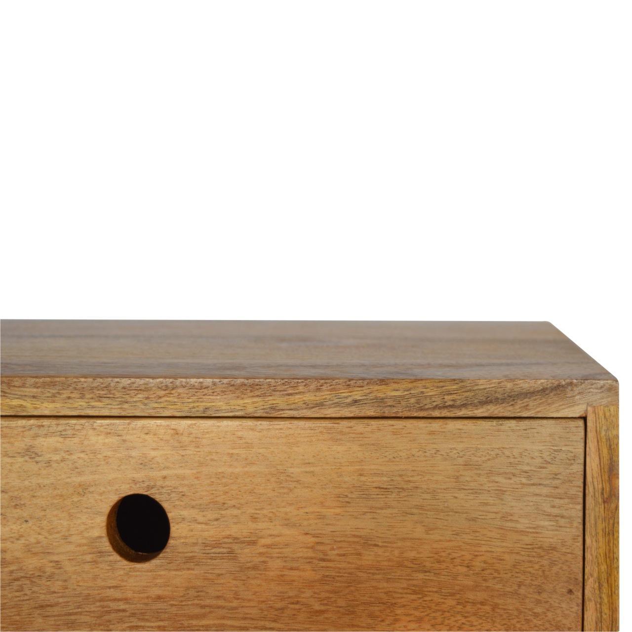 Solid Wood Wall Mounted Bedside - Image 3